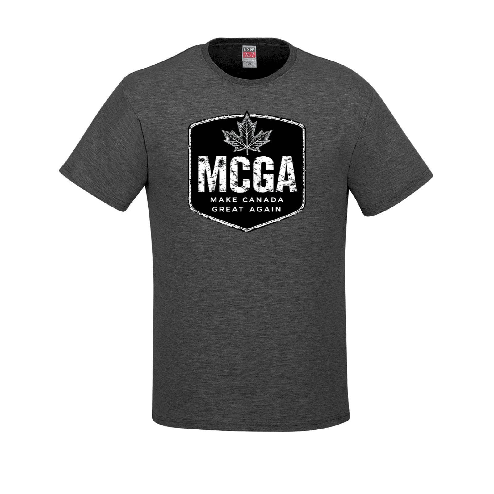 MCGA - Make Canada Great Again T-Shirt - 01 charcoal heather Canada LADs Make Canada Great Again MCGA T-Shirts - Premium