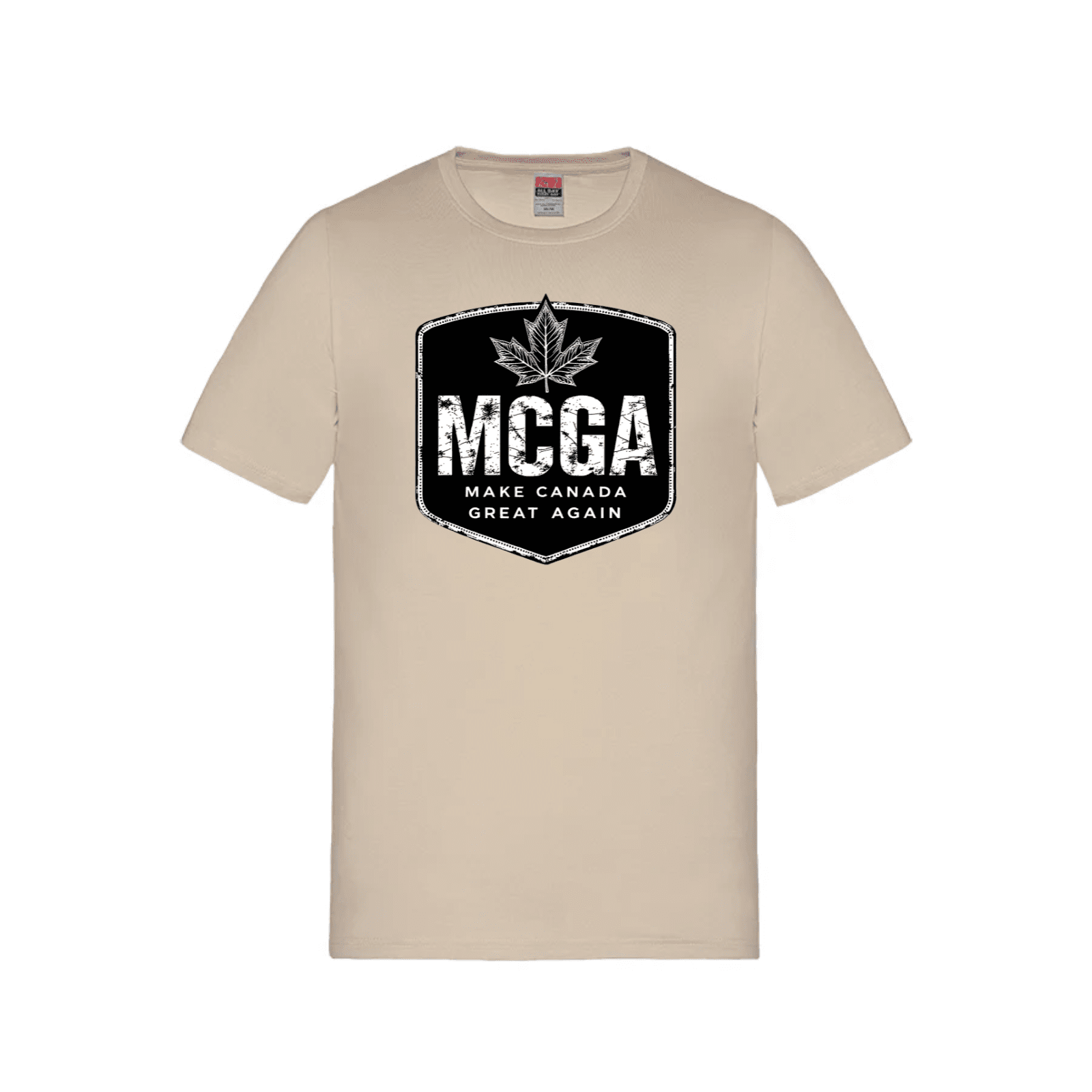 MCGA - Make Canada Great Again T-Shirt - 01 Sand Canada LADs Make Canada Great Again MCGA T-Shirts - Premium