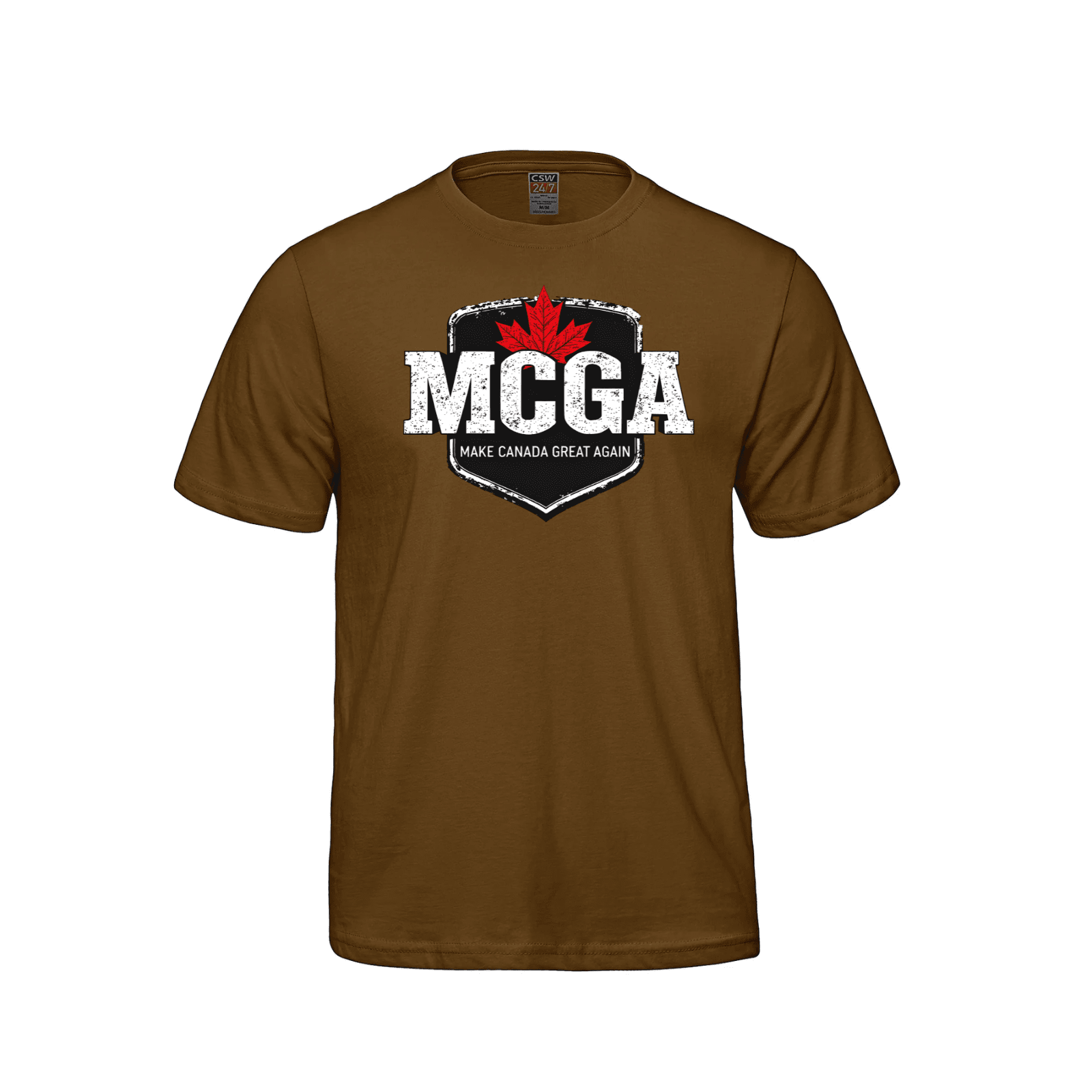 MCGA - Make Canada Great Again T-Shirt - 02 Caramel Canada Make Canada Great Again MCGA T-Shirts - Premium