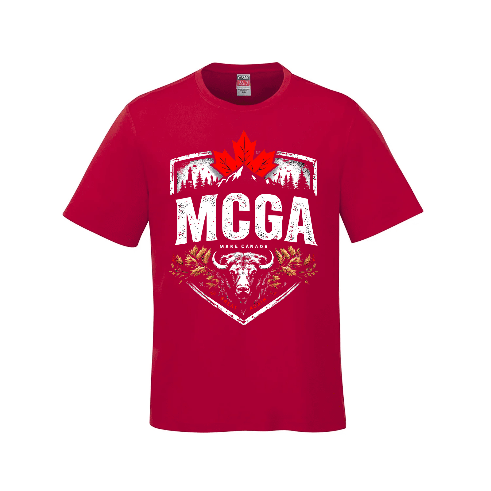 MCGA - Make Canada Great Again T-Shirt - 04 Canada LADs Make Canada Great Again MCGA T-Shirts - Premium