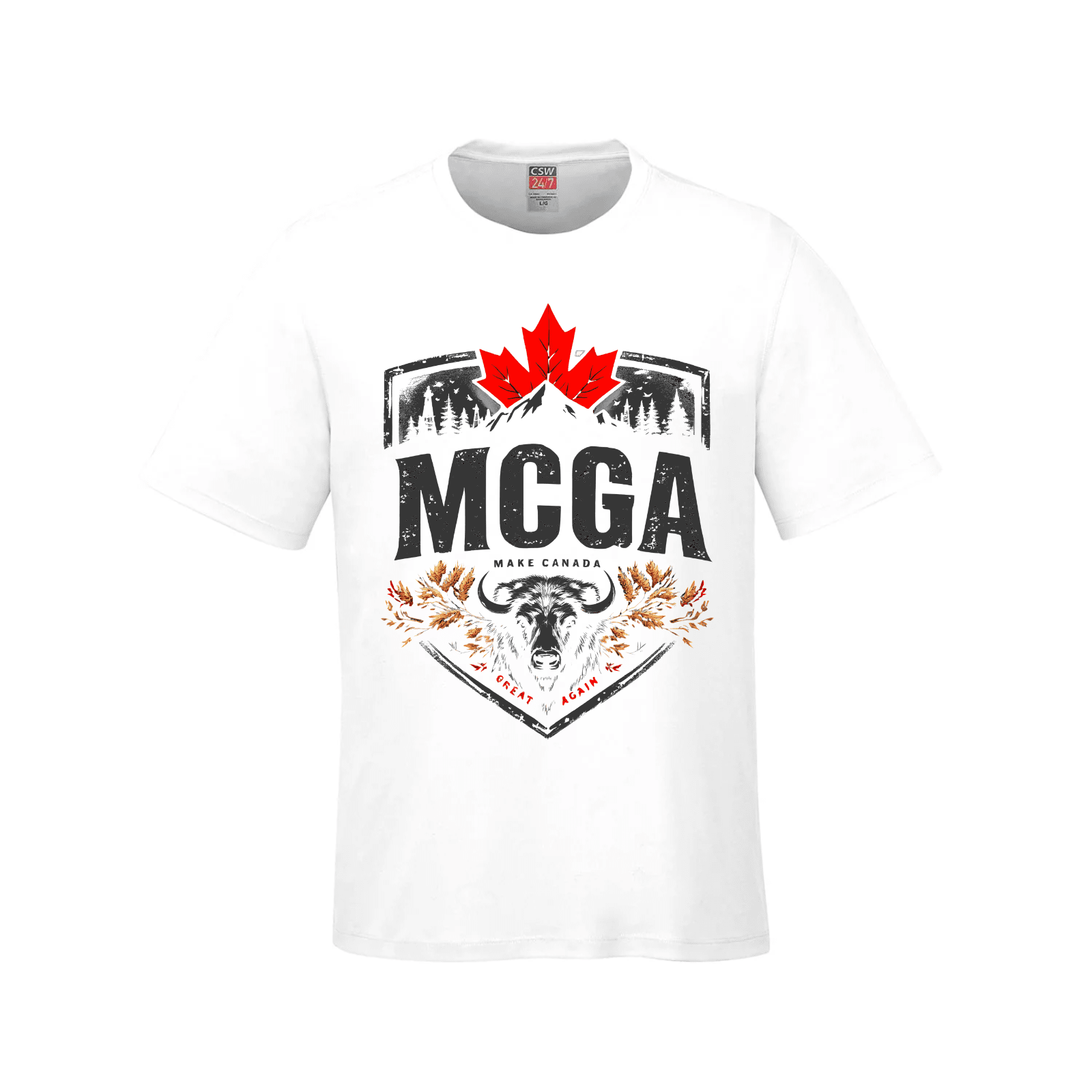 MCGA - Make Canada Great Again T-Shirt - 04 Canada LADs Make Canada Great Again MCGA T-Shirts - Premium