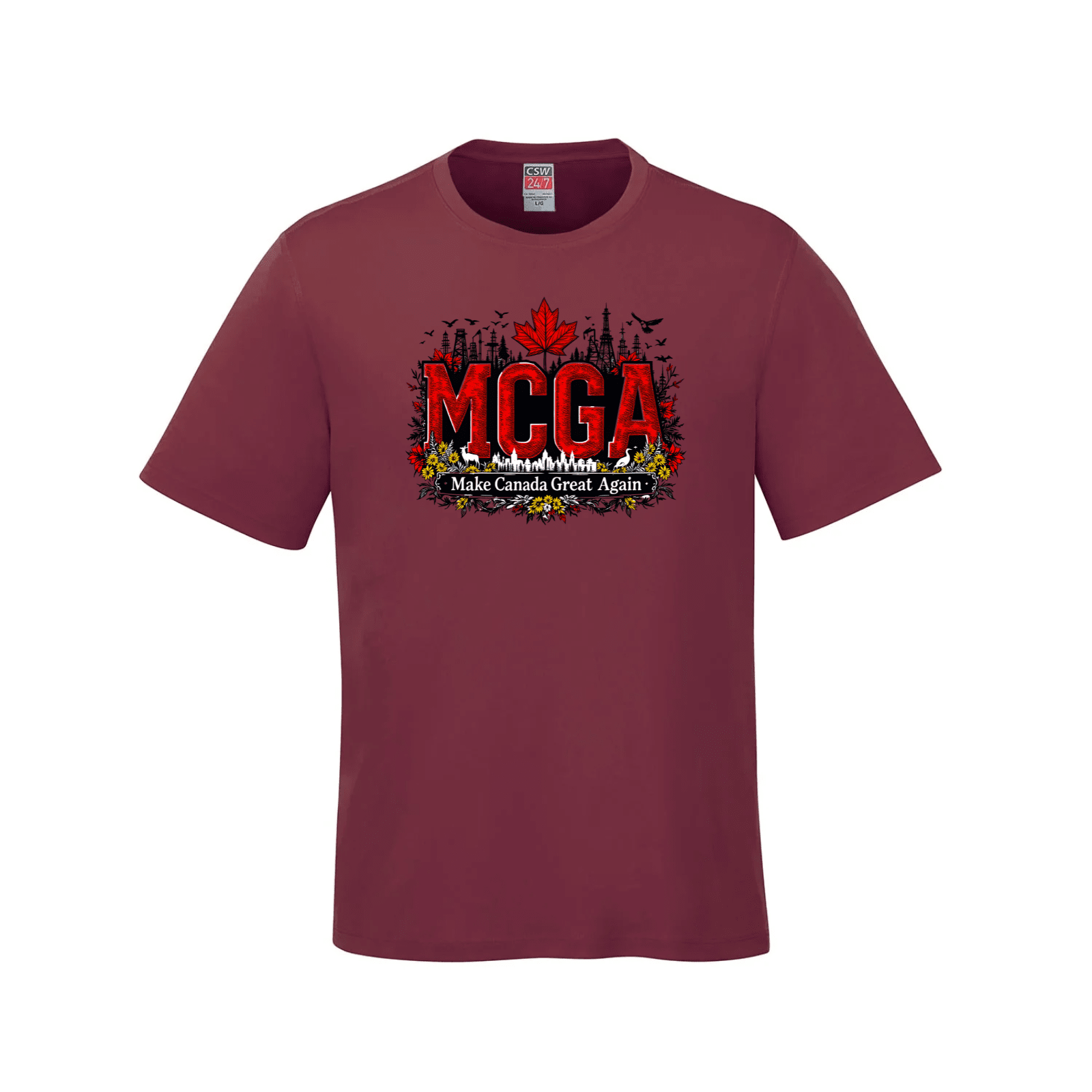 MCGA Make Canada Great Again T-Shirt - 09 Canada Make Canada Great Again MCGA T-Shirts - Premium