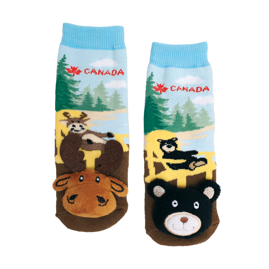 Messy Moose Socks, Baby Socks Mismatch Chair Canada, 6 Pack Baby brown Bear bear socks canada socks chair socks Messy Moose Socks mismatch chair canada Slipper Socks