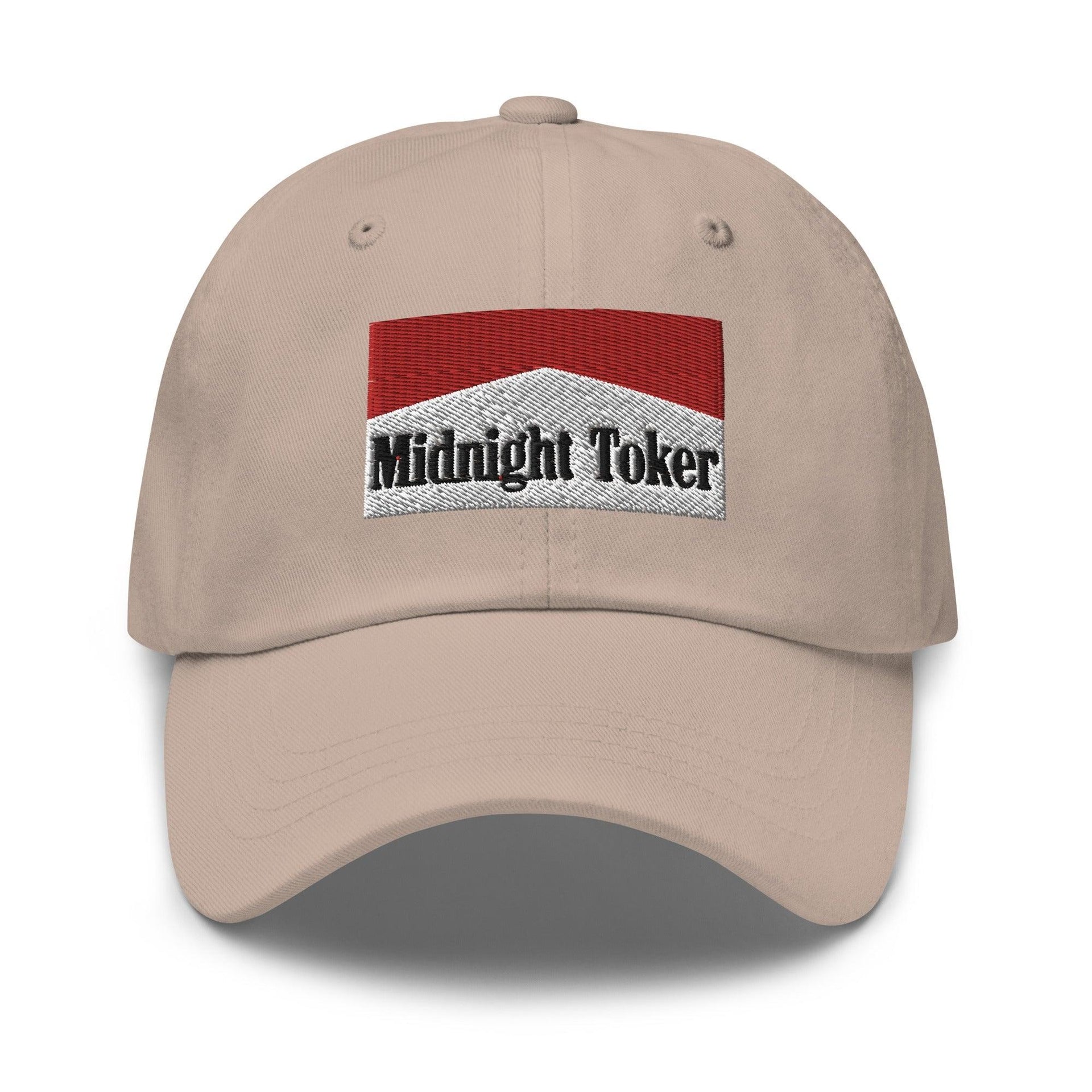 Midnight Toker Dad Hat Stone Capital Crowns Dad Hats Funny