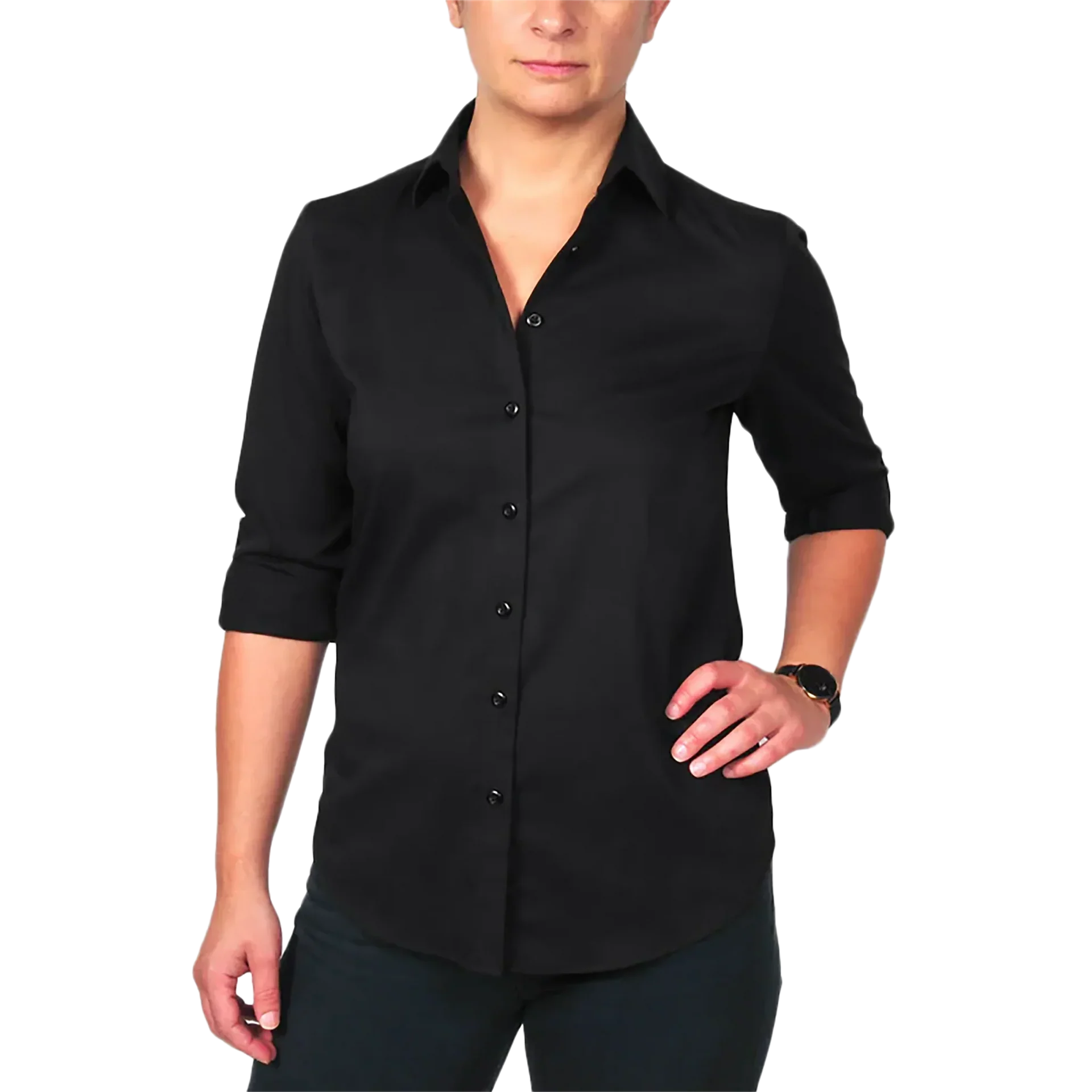 Mirvik The Milano Ladies' Premium Shirt button up Company Store Dress Shirts Wovens Dress Shirts Mirvik Wovens & Dress Shirts