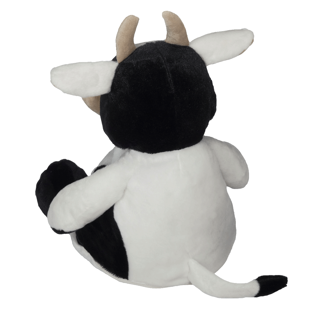 MooMoo Cow Buddy black cow embroidable white