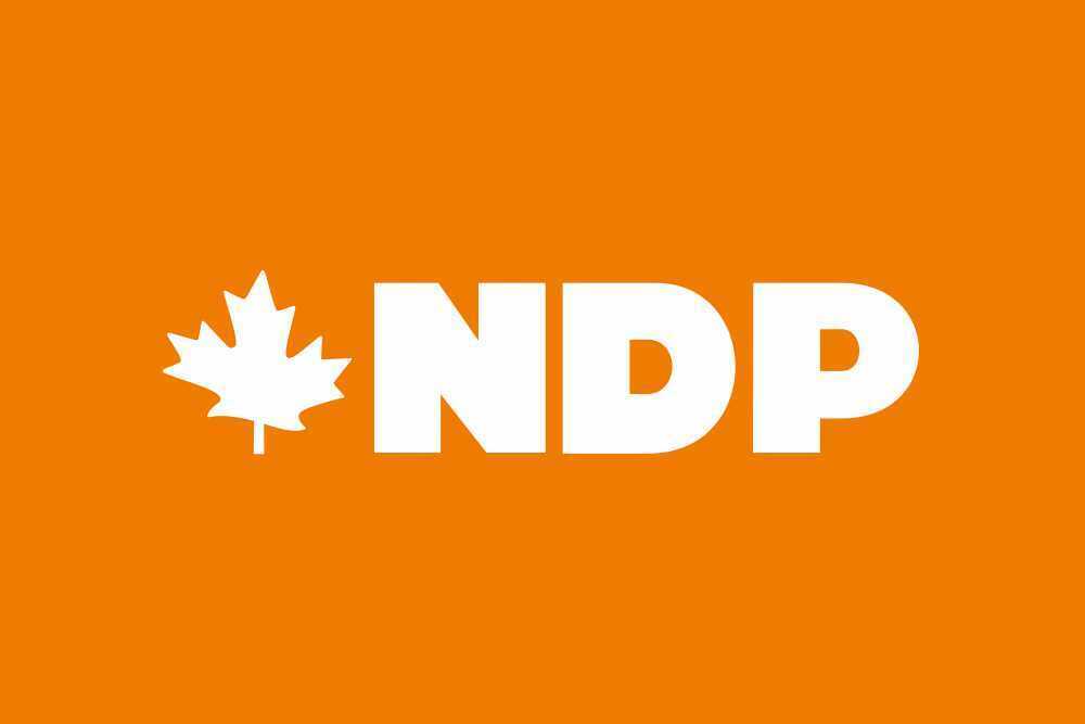 New Democratic Party (NDP) Flag Flags made in canada south america TSP Flags