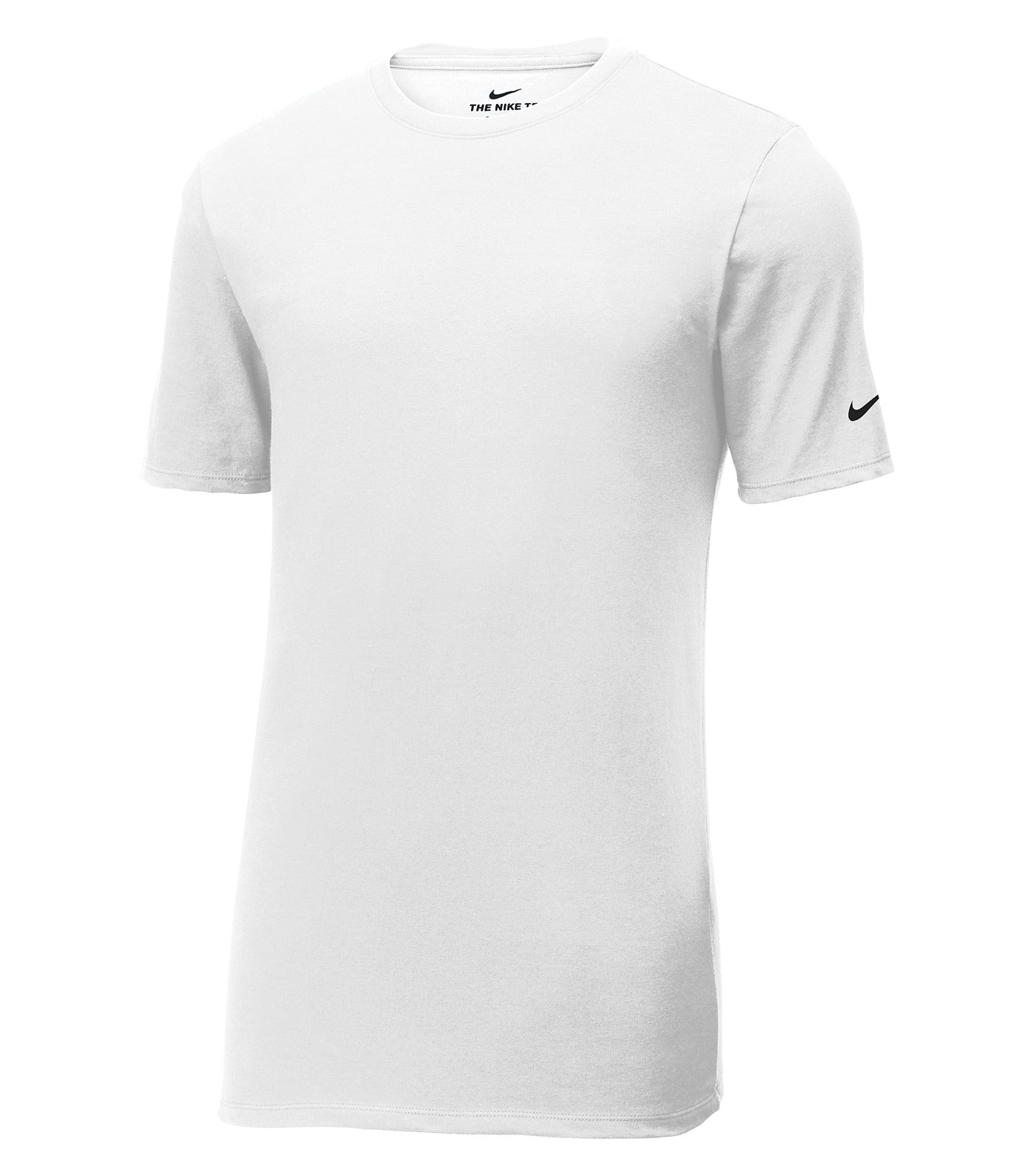 Nike - NIKE Dri-FIT COTTON/POLY TEE. - NKBQ5231 White Nike NKBQ5231
