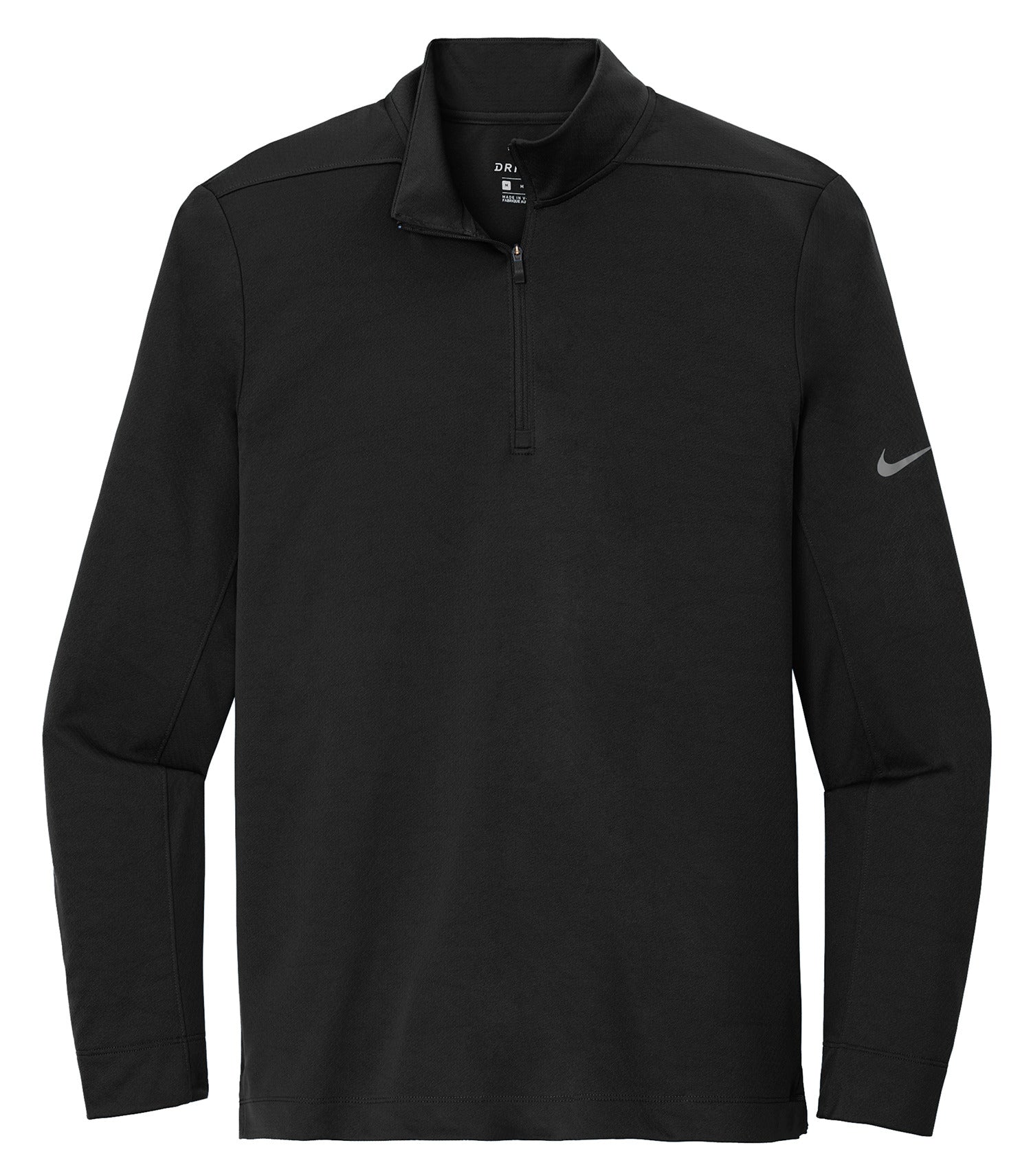 Nike - NIKE DRY 1/2 ZIP COVER UP. - NKBV6044 Black Nike NKBV6044