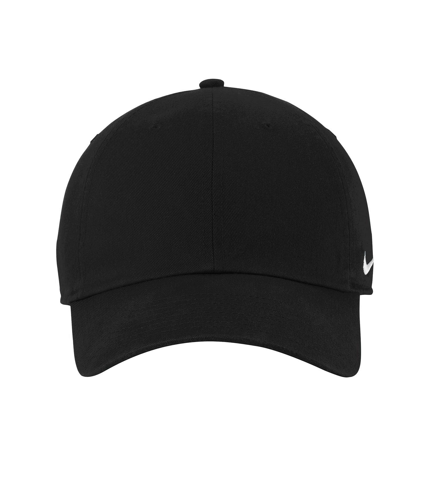 Nike - NIKE HERITAGE COTTON TWILL CAP. - NKFB5677 Black Nike NKFB5677