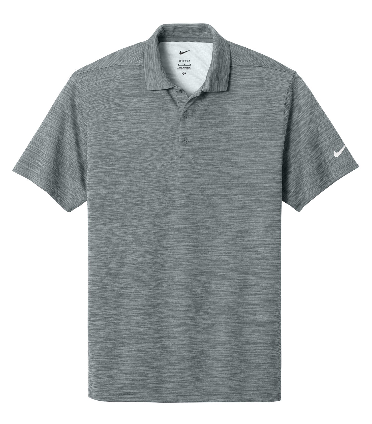 Nike - NIKE Dri-FIT STRIATED POLO. - NKFQ4792 Cool Grey Nike NKFQ4792
