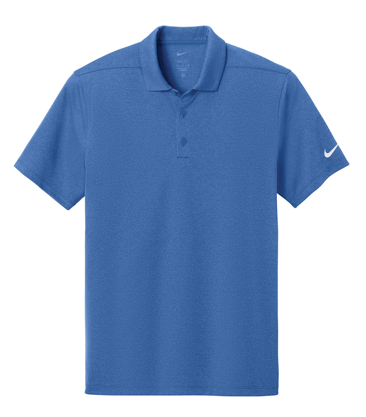 Nike - NIKE Dri-FIT SMOOTH HEATHER POLO. - NKFQ4794 Game Royal Heather Nike NKFQ4794
