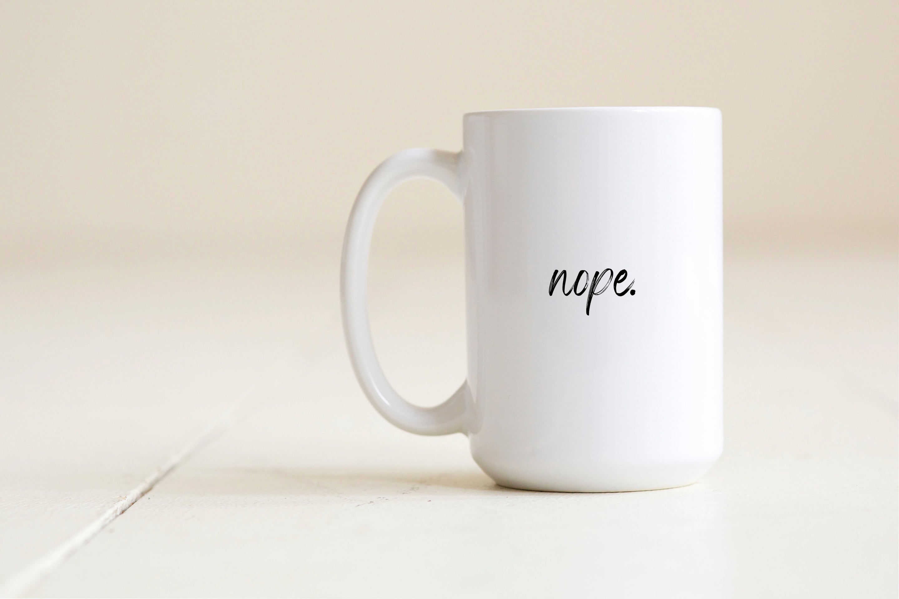 Nope Mug Creativien mugs Shopify Collective
