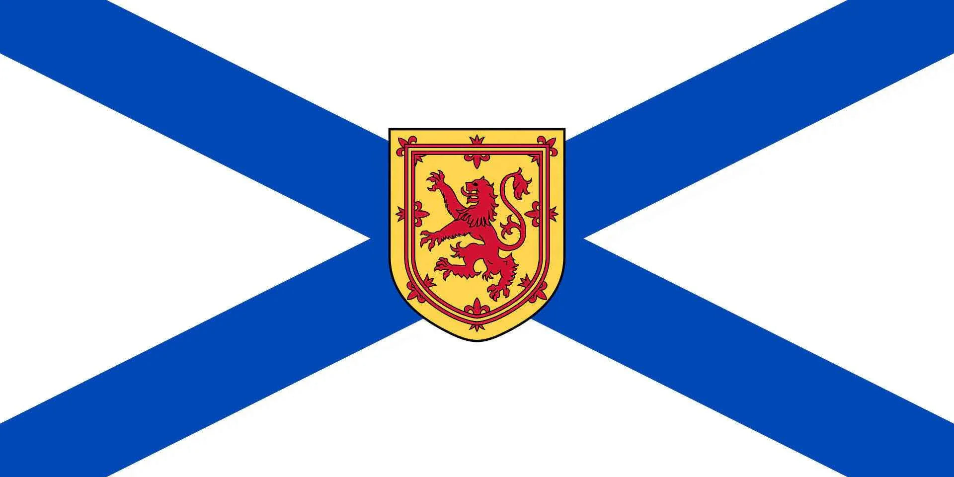 Nova Scotia Flag – Various Sizes for Every Need ⚓ Canadian Flags Nautical Flag Nova Scotia Flag Nova Scotia Flag Sizes
