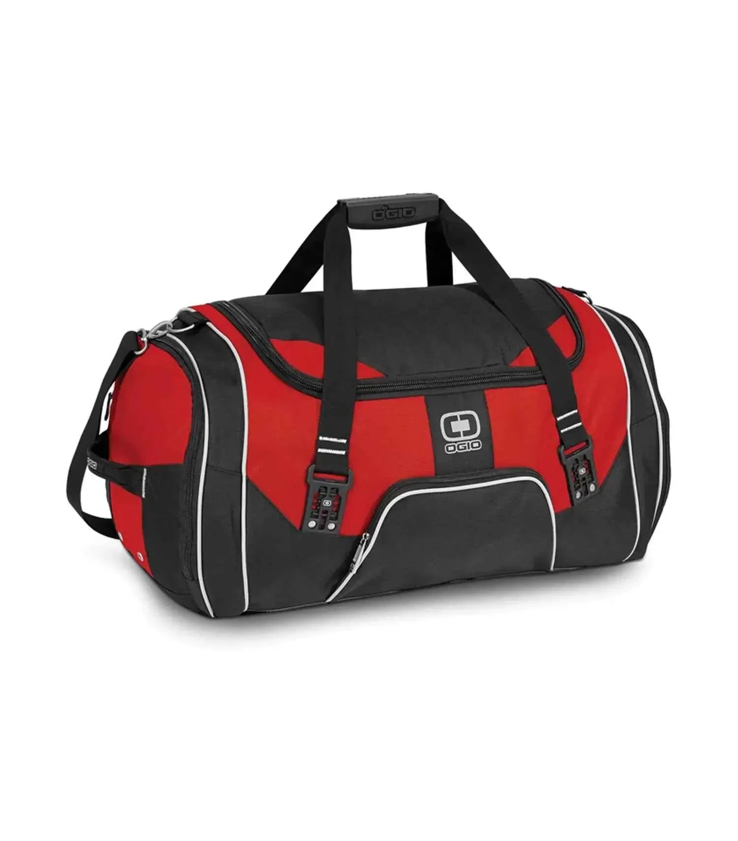Ogio Rage Duffel 108089 Red OSFA Color-Black duffel bag Ogio Size-OSFA tote bags