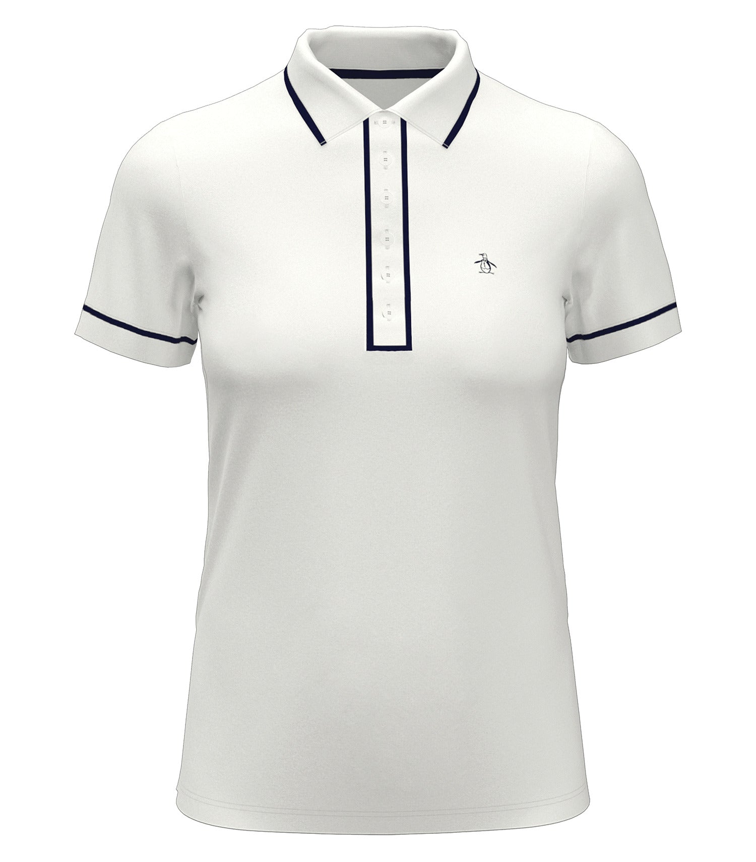 OriginalPenguin - ORIGINAL PENGUIN® LADIES' VERONICA POLO. - OGKSE048 Bright White OGKSE048 OriginalPenguin