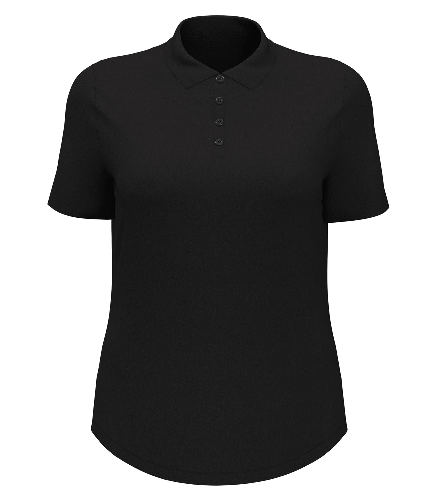 OriginalPenguin - ORIGINAL PENGUIN® SOLID LADIES' POLO. - OGW0B9 Caviar Black OGW0B9 OriginalPenguin