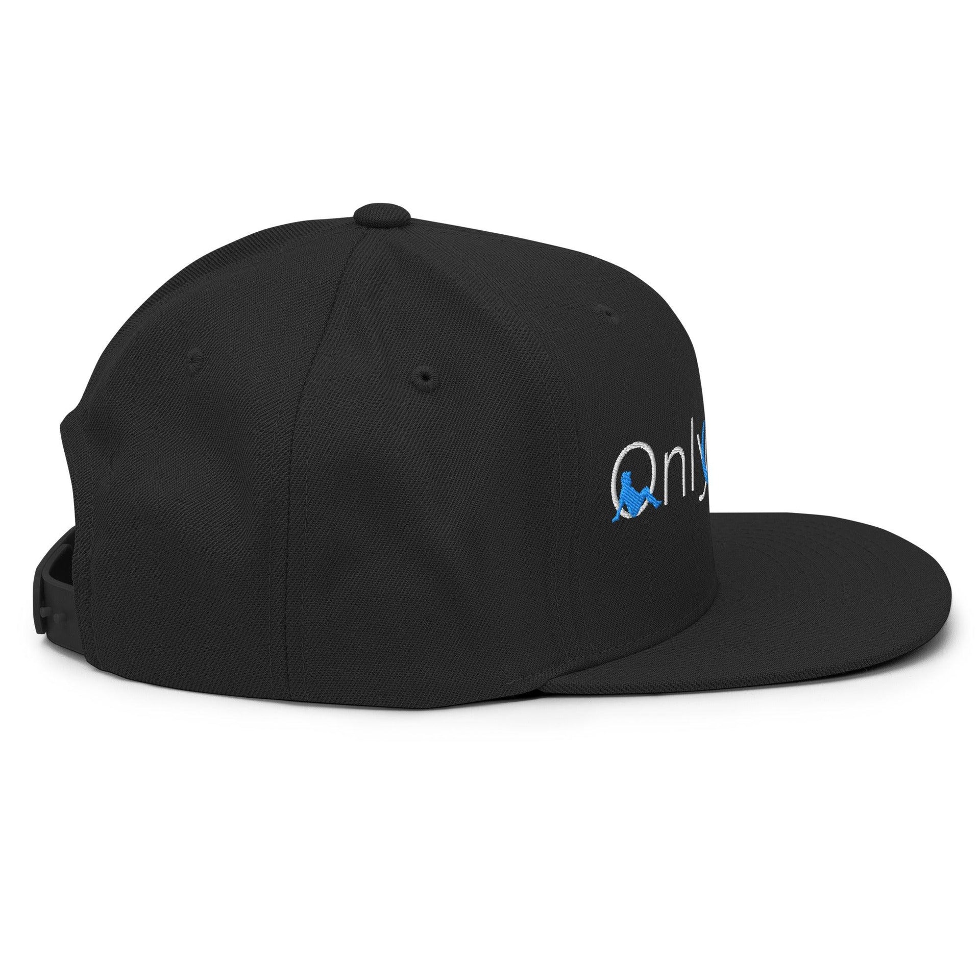 Only Dads Embroidered Flat Bill Brim Snapback Hat Capital Crowns Funny Snapback Hats