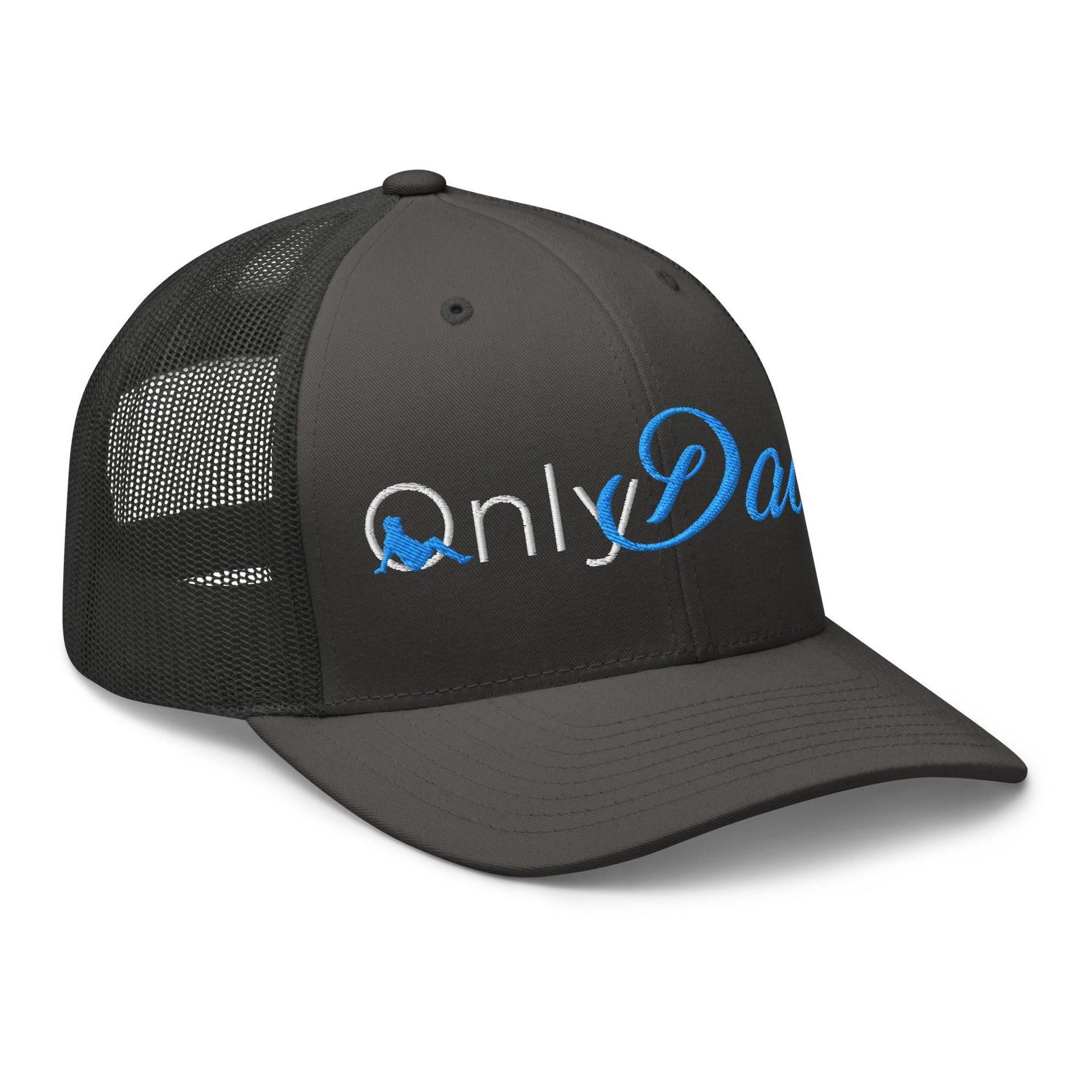 Only Dads Embroidered Mesh Trucker Hat Capital Crowns Funny Trucker Hats