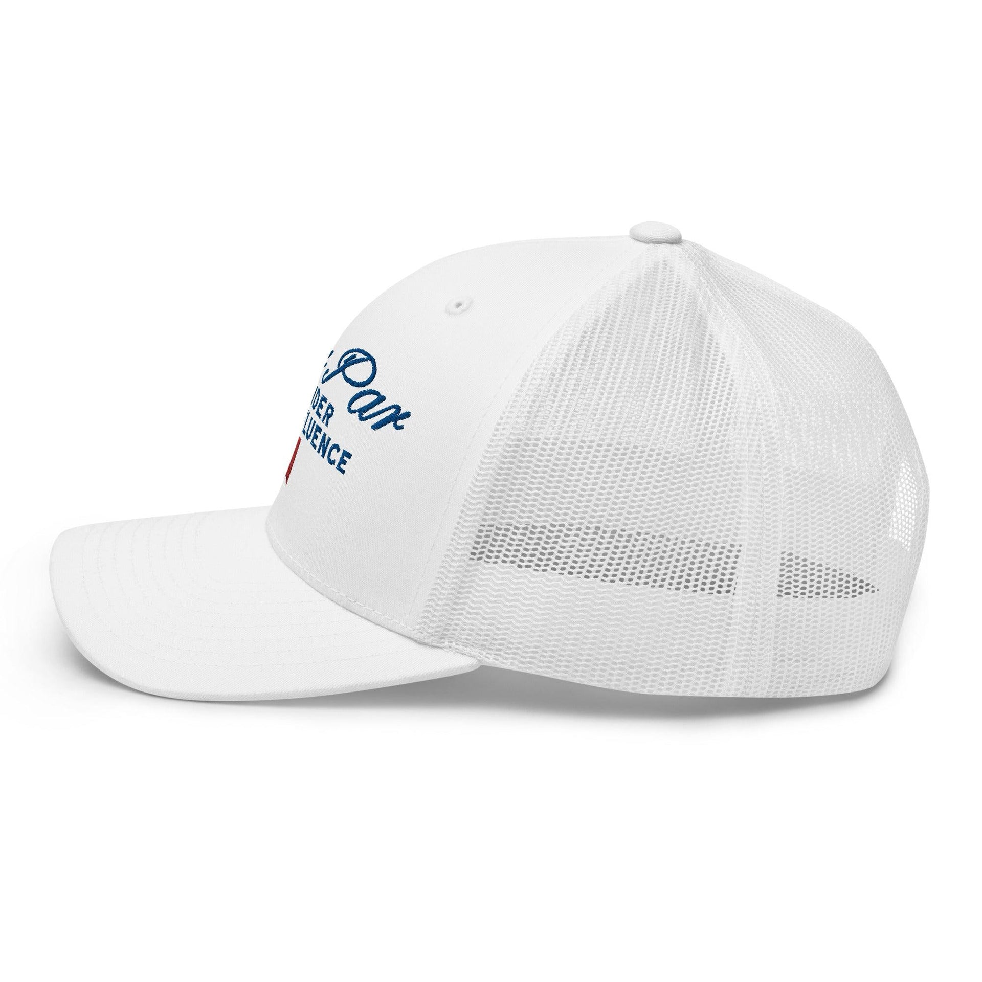 Over Par and Under the Influence Retro Trucker Hat Capital Crowns Funny Golf Trucker Hats
