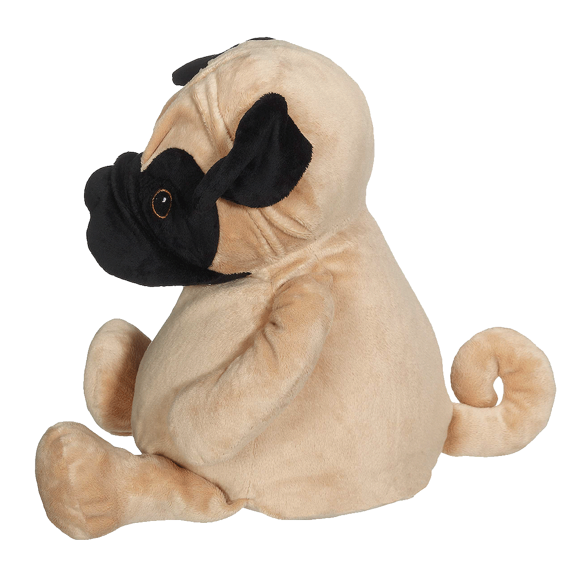 Parker Pug Buddy brown embroidable pug