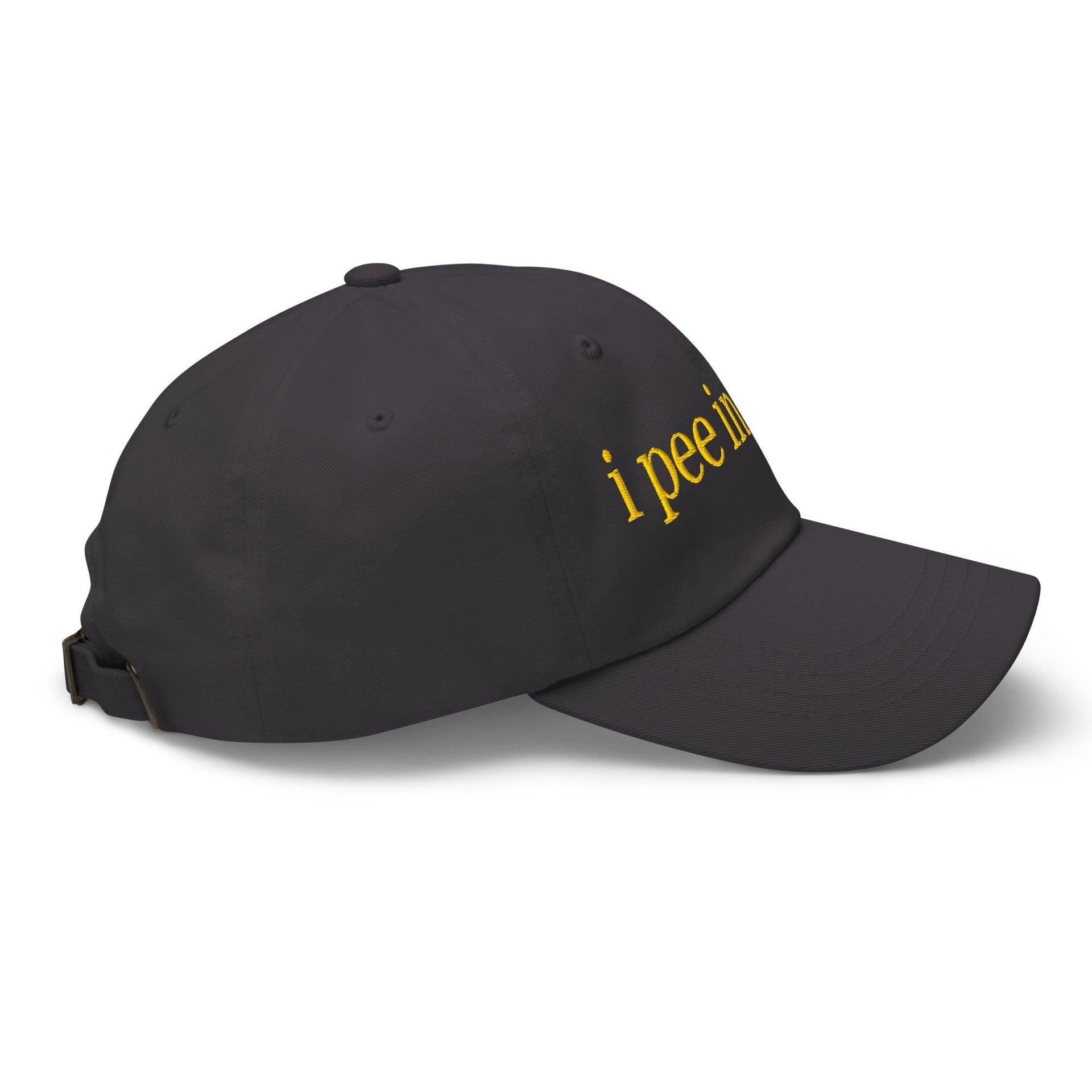 I Pee in Pools Embroidered Dad Hat Capital Crowns Dad Hats Funny