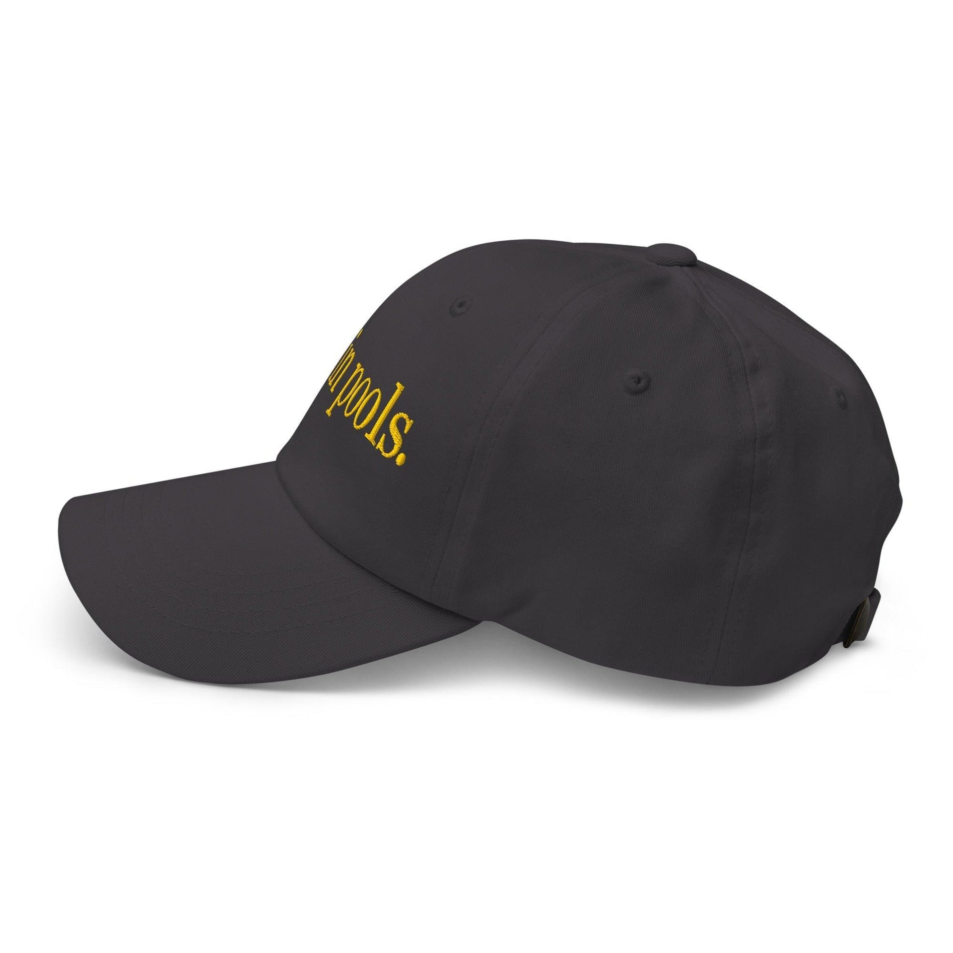 I Pee in Pools Embroidered Dad Hat Capital Crowns Dad Hats Funny