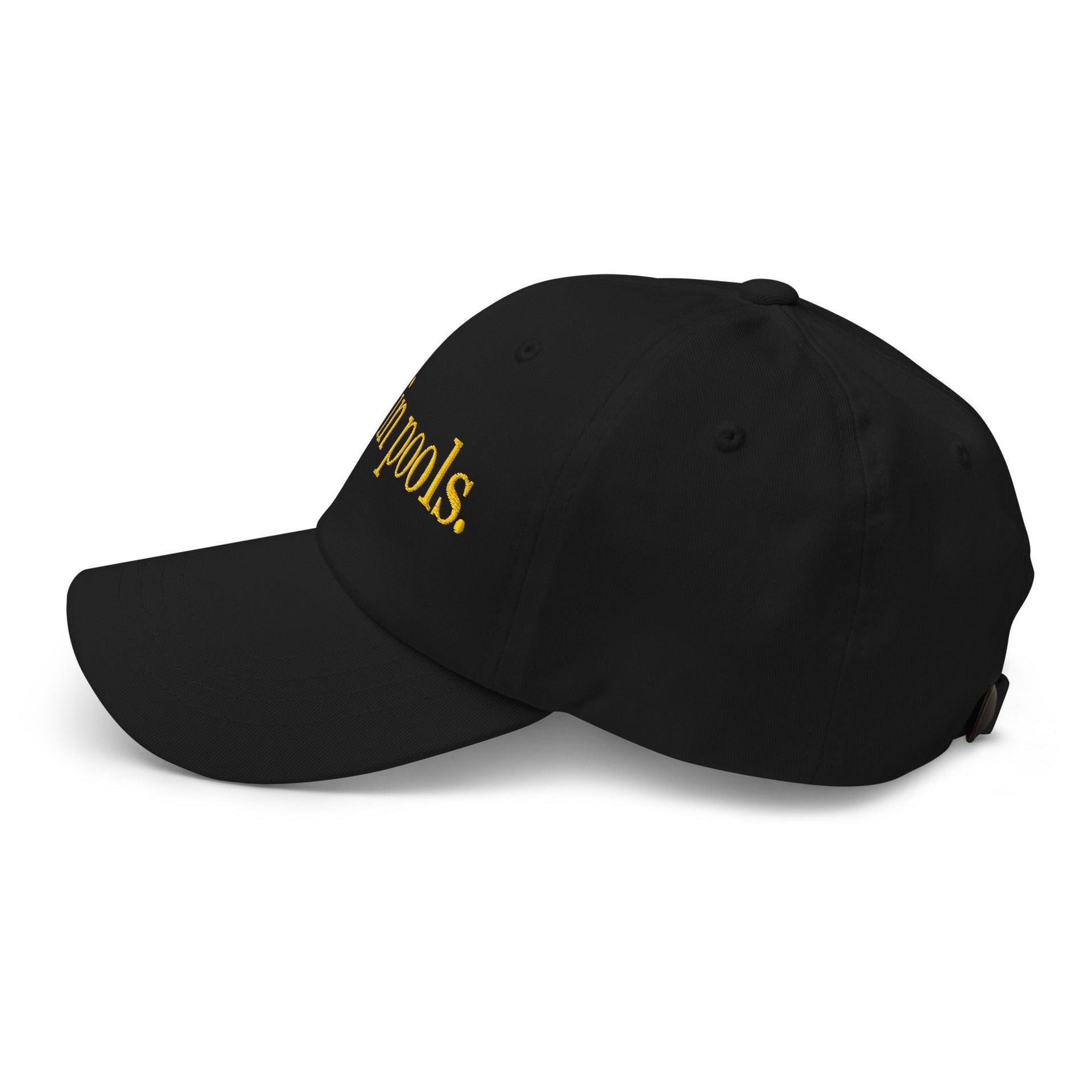 I Pee in Pools Embroidered Dad Hat Capital Crowns Dad Hats Funny