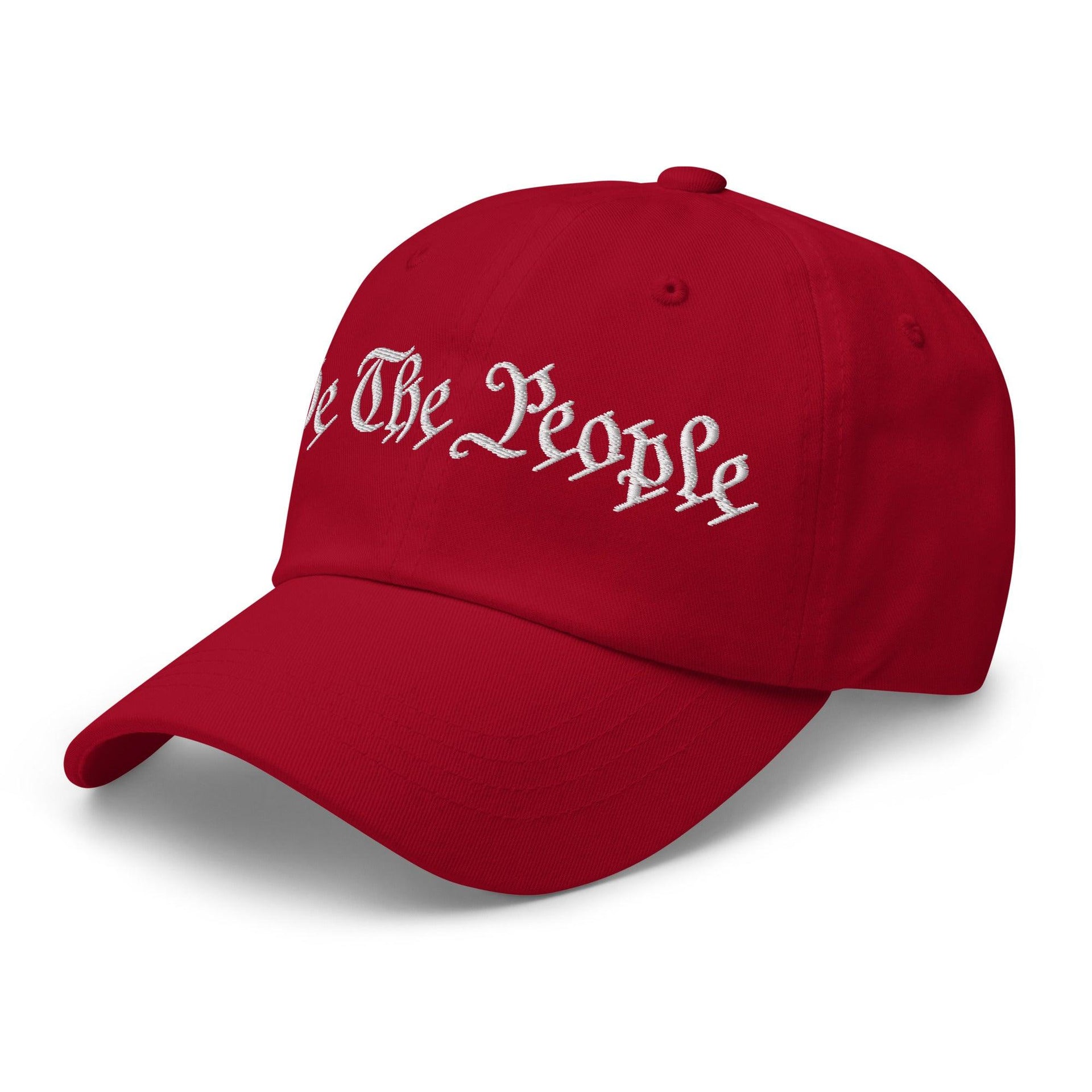 We The People Embroidered Dad Hat Capital Crowns Conservative Dad Hats