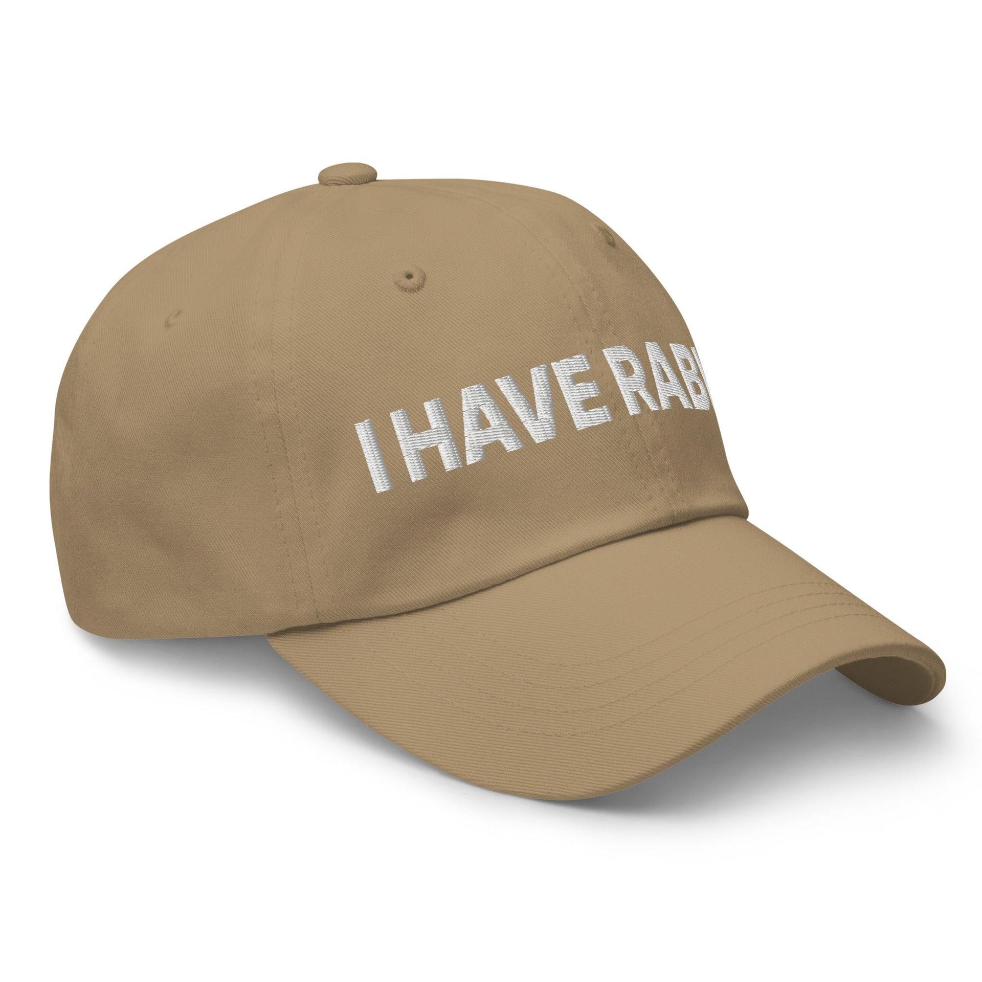 I Have Rabies Embroidered Dad Hat Capital Crowns Dad Hats Funny