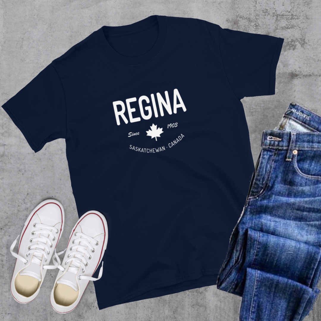 Regina Since 1903 Tee Navy Canadian City Apparel