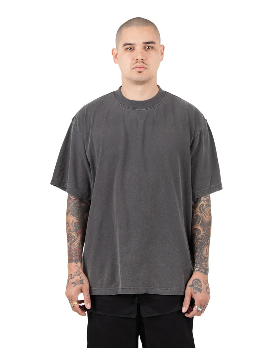 SHAKA WEAR Garment Dye Reverse Tee, Tees, Shadow