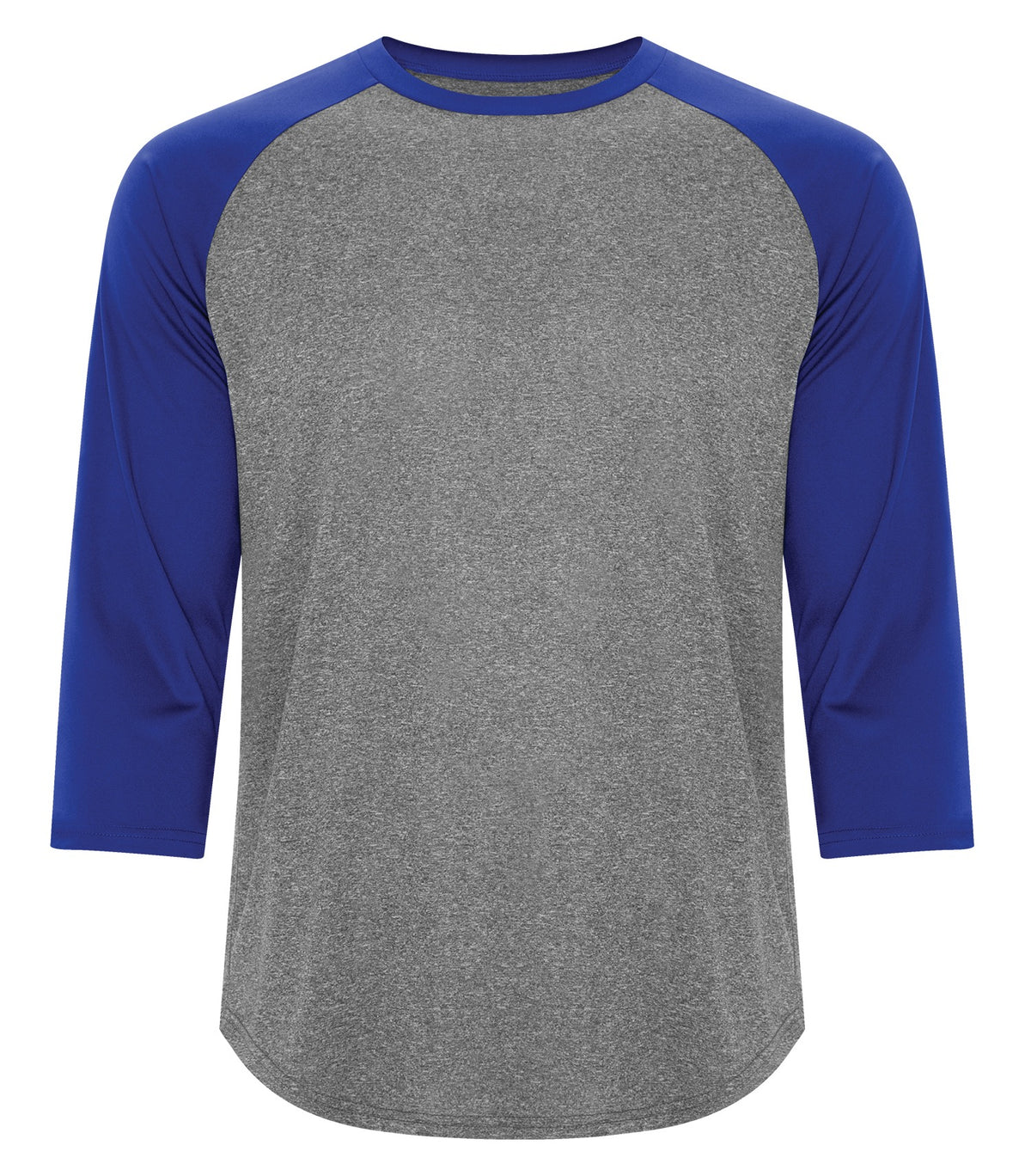 ATC S3526, Pro Team Baseball Jersey, Charcoal Heather/True Royal