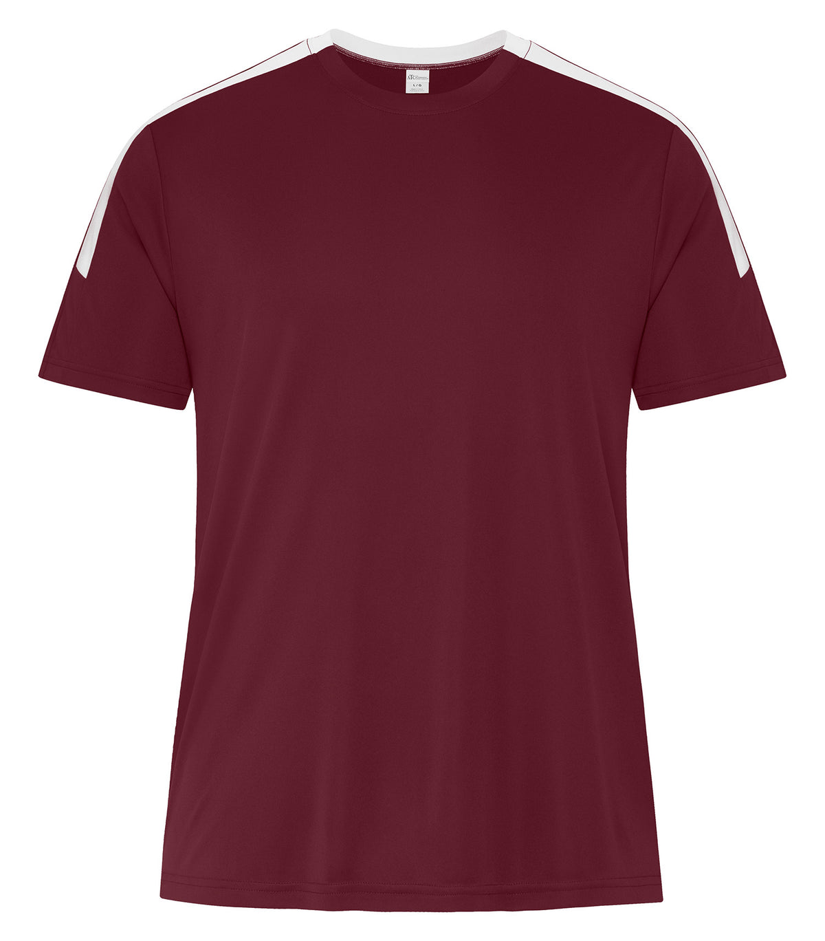 ATC S3550, Pro Club Tee, Maroon/White