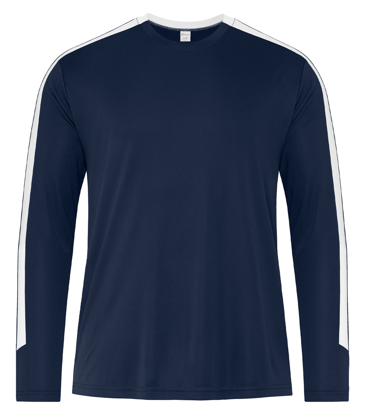 ATC S3550LS, Pro Club Long Sleeve Tee, True Navy/White