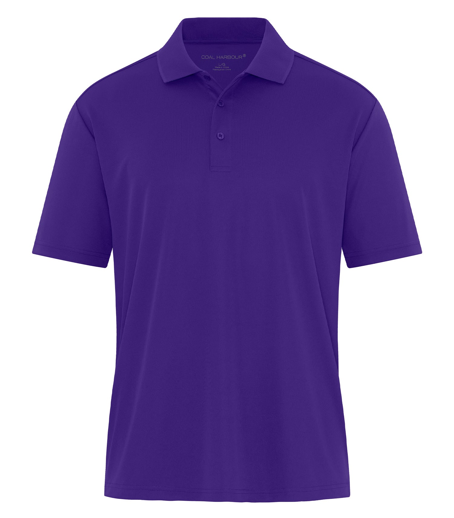 CoalHarbour - COAL HARBOUR® EVERYDAY SNAG RESISTANT POLO. - S365 Purple CoalHarbour S365