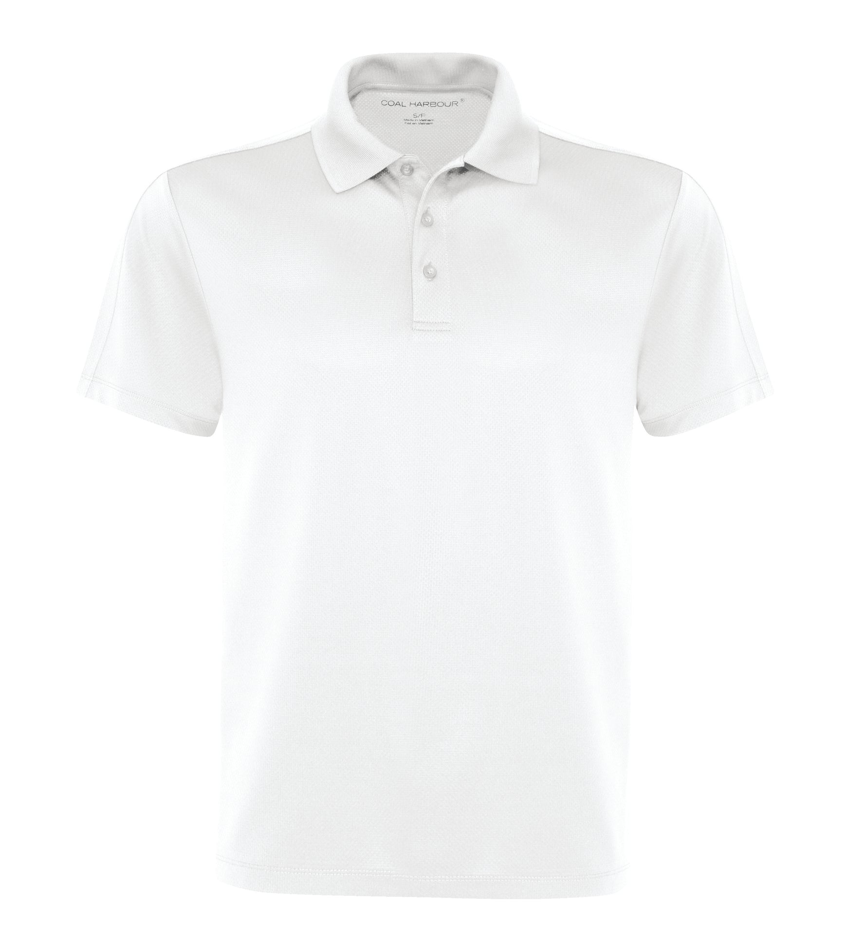 CoalHarbour - COAL HARBOUR® CITY TECH SNAG RESISTANT POLO. - S4015 White CoalHarbour S4015