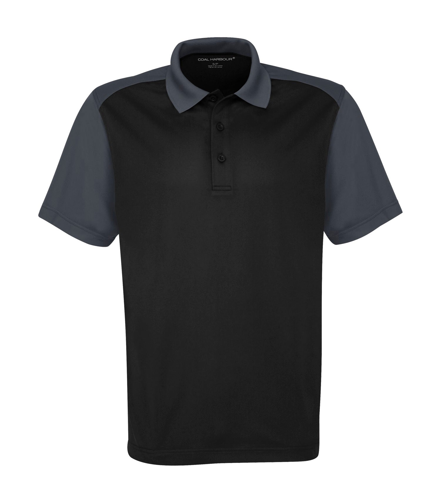 CoalHarbour - DISCONTINUED COAL HARBOUR® SNAG RESISTANT CREW POLO. - S4017 Black Iron Grey XS CoalHarbour S4017