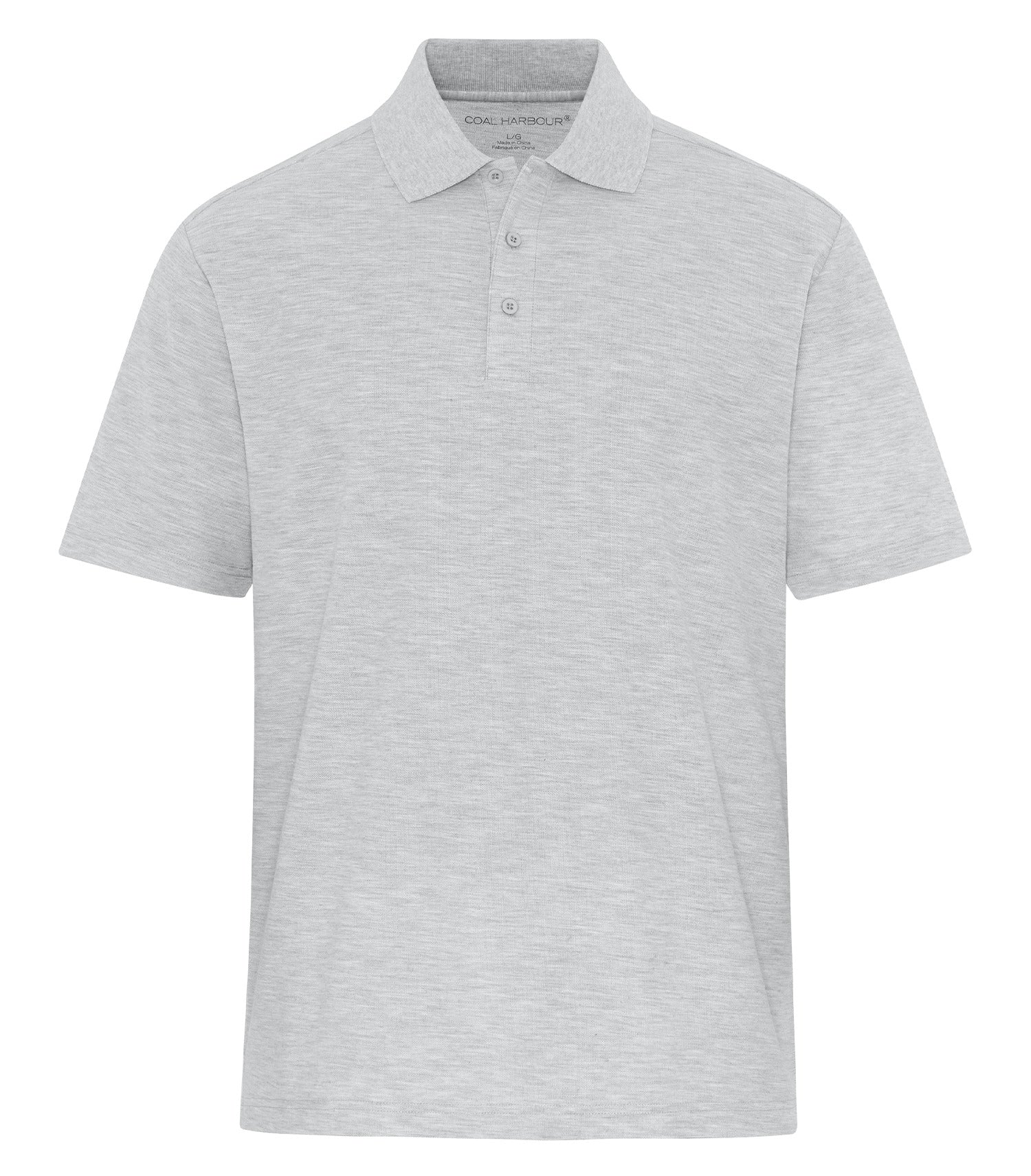 CoalHarbour - COAL HARBOUR® EVERYDAY BLEND POLO. - S4046 Athletic Grey CoalHarbour S4046