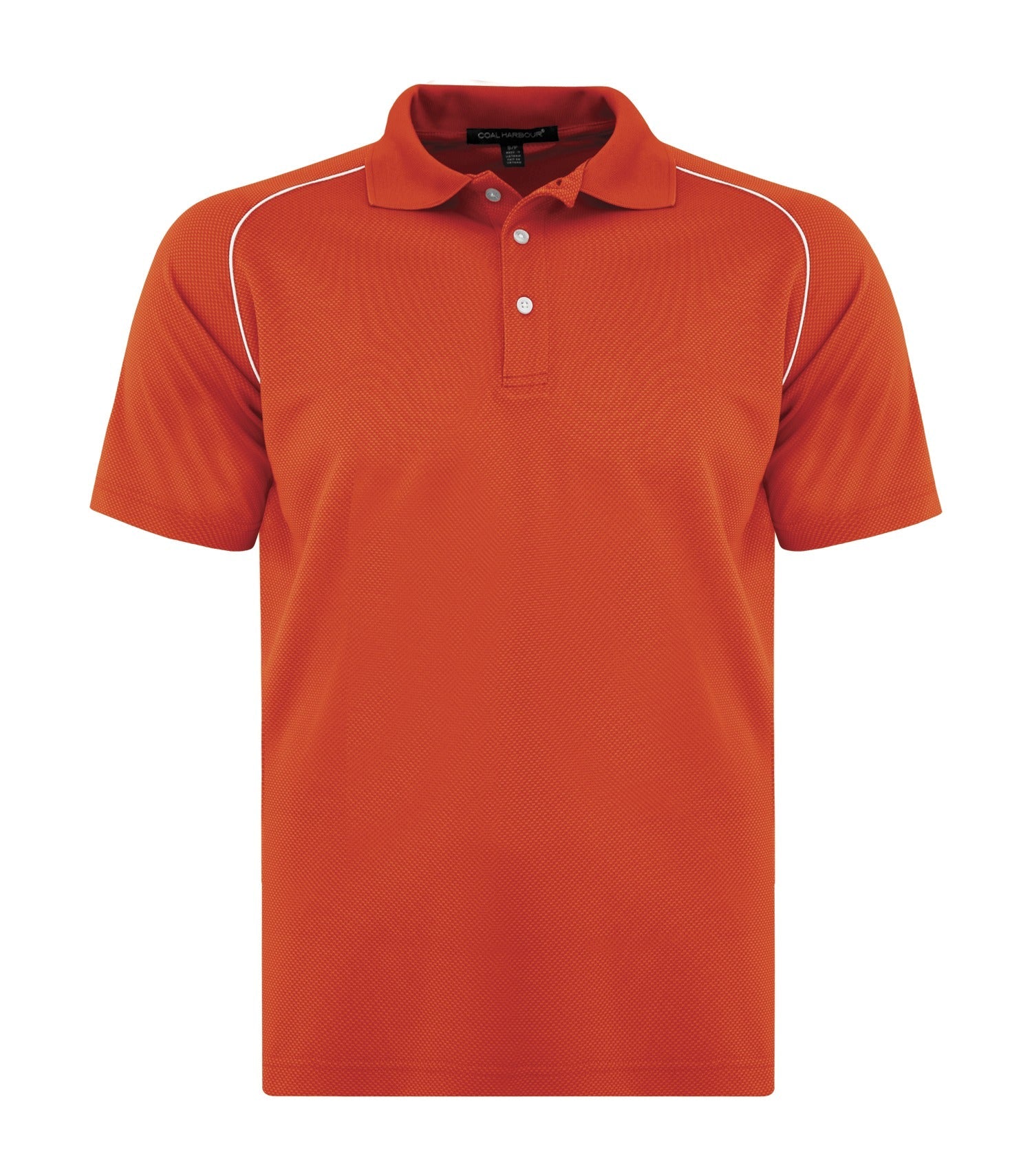 CoalHarbour - DISCONTINUED COAL HARBOUR® PRISM POLO. - S470 Prism Orange CoalHarbour S470
