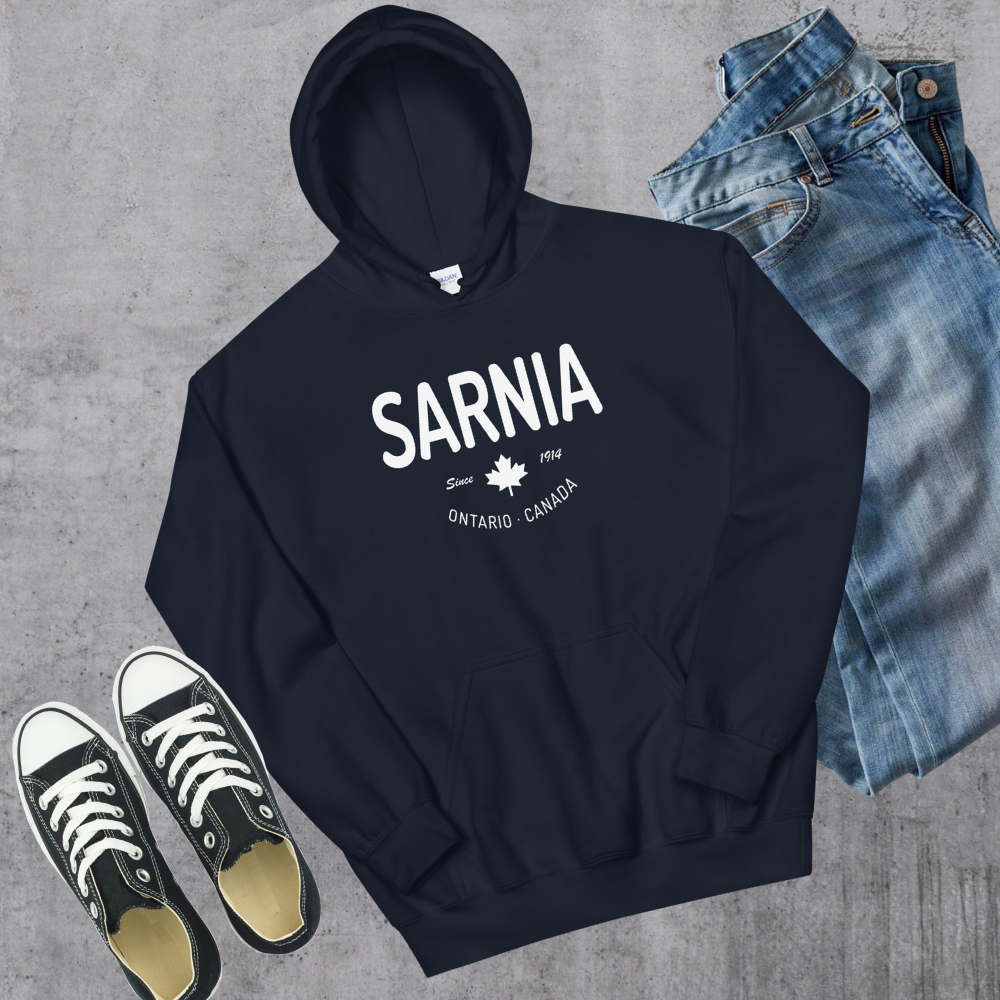 Sarnia Since 1914 Hoodie Canadian City Apparel
