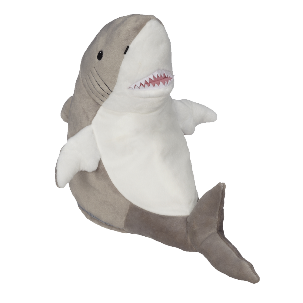 Sebastian Shark Buddy embroidable grey shark