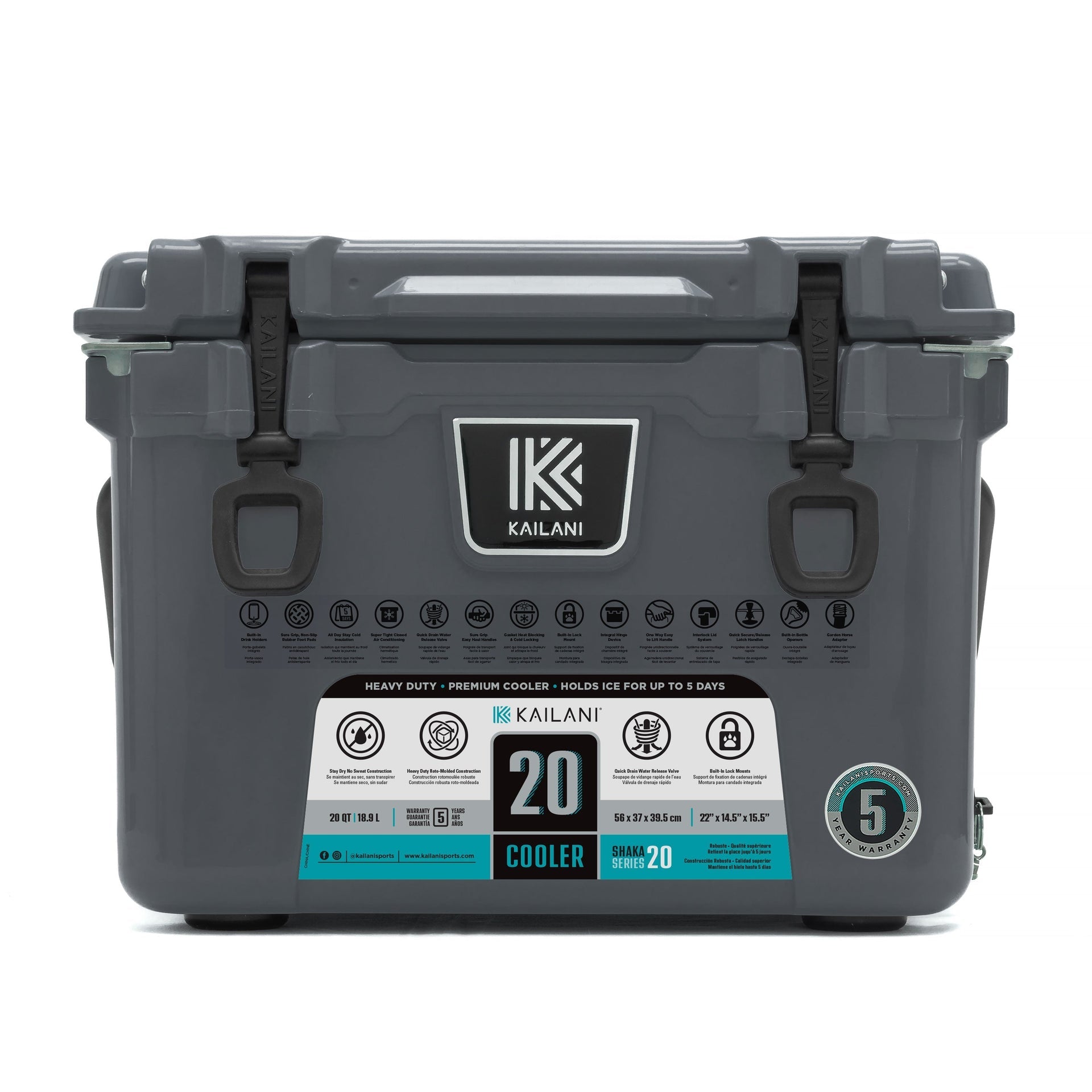 SHAKA 20 Cooler FULL MSRP KAILANI SHAKA