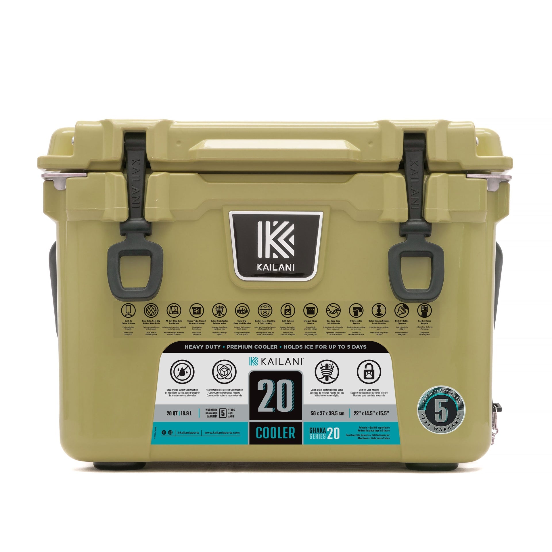 SHAKA 20 Cooler FULL MSRP KAILANI SHAKA