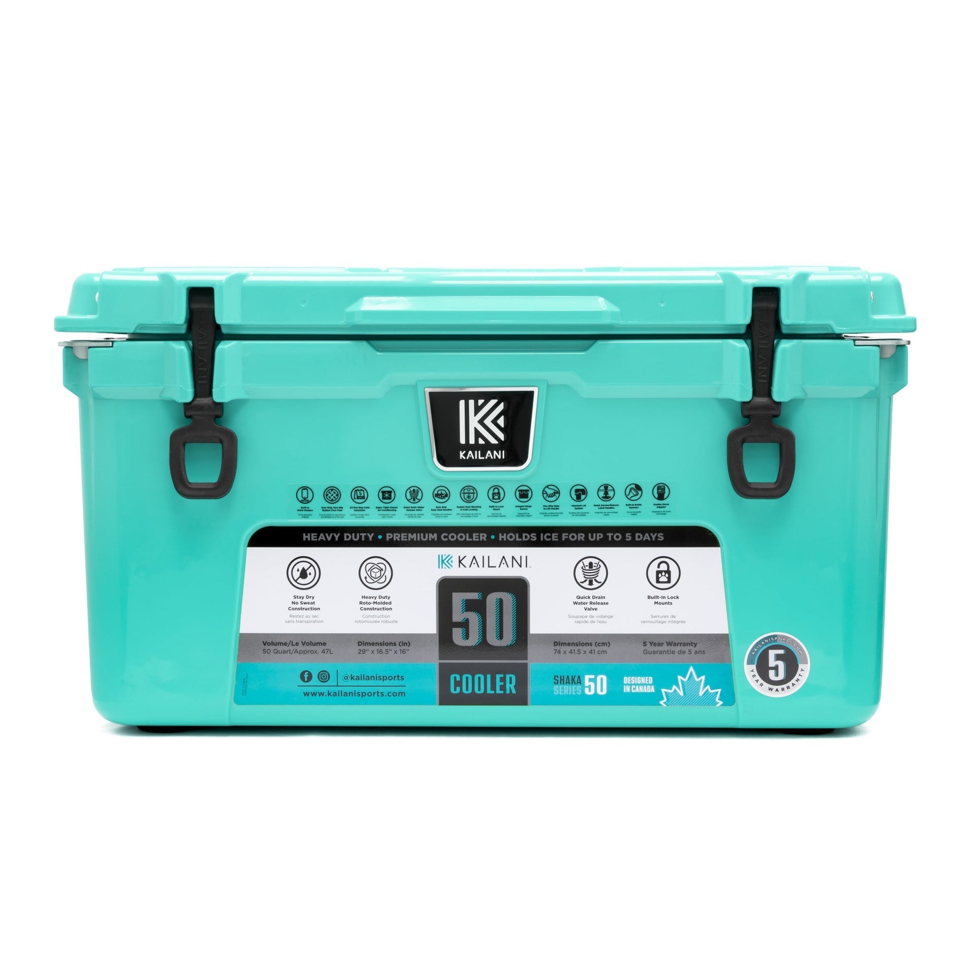 SHAKA 50 Cooler Mint FULL MSRP KAILANI SHAKA