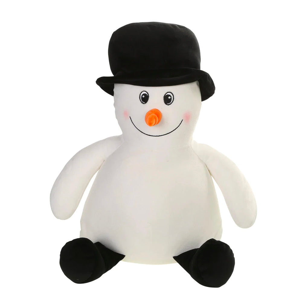 Snowman Squishy Buddy Christmas embroidable holiday sale snowman white