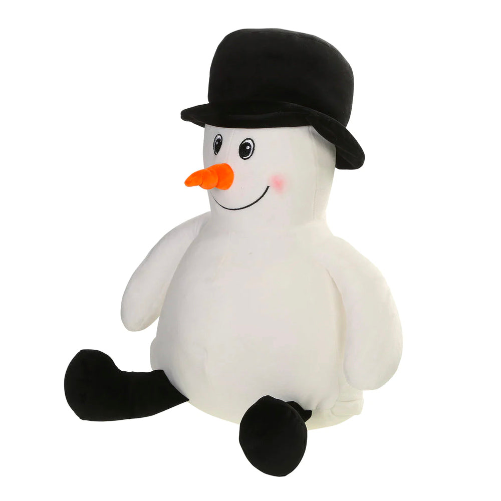 Snowman Squishy Buddy Christmas embroidable holiday sale snowman white