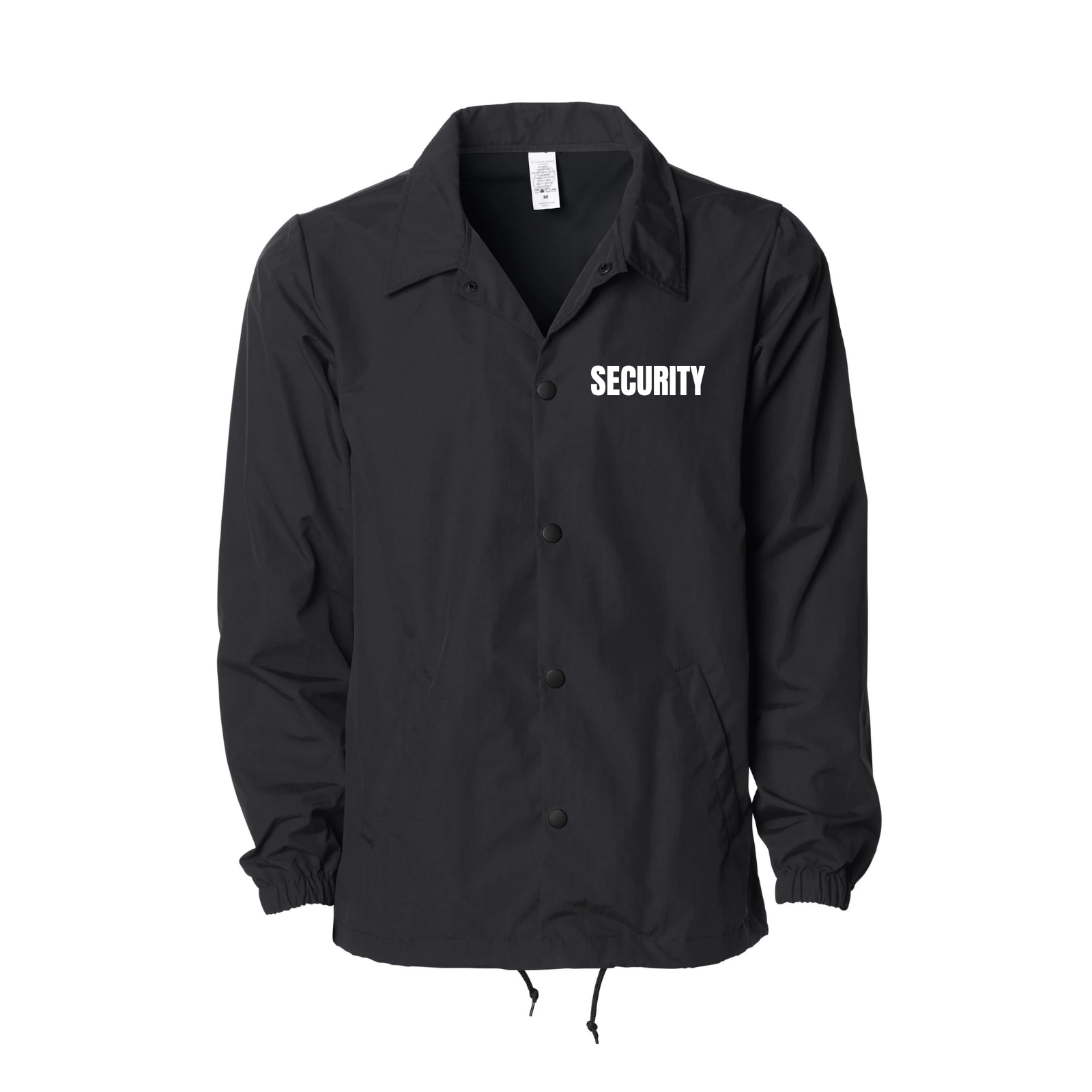 Softshell Security Jacket – Windproof & Waterproof Winter Guard Jacket 2XL Security