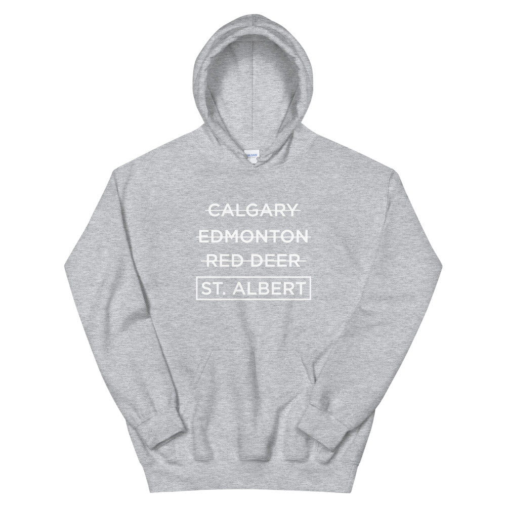 St. Albert Better Hoodie Sport Grey Canadian City Apparel