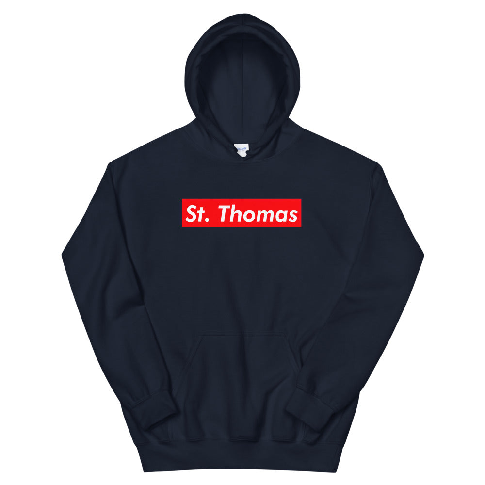 St. Thomas Supreme'd Hoodie Navy Canadian City Apparel